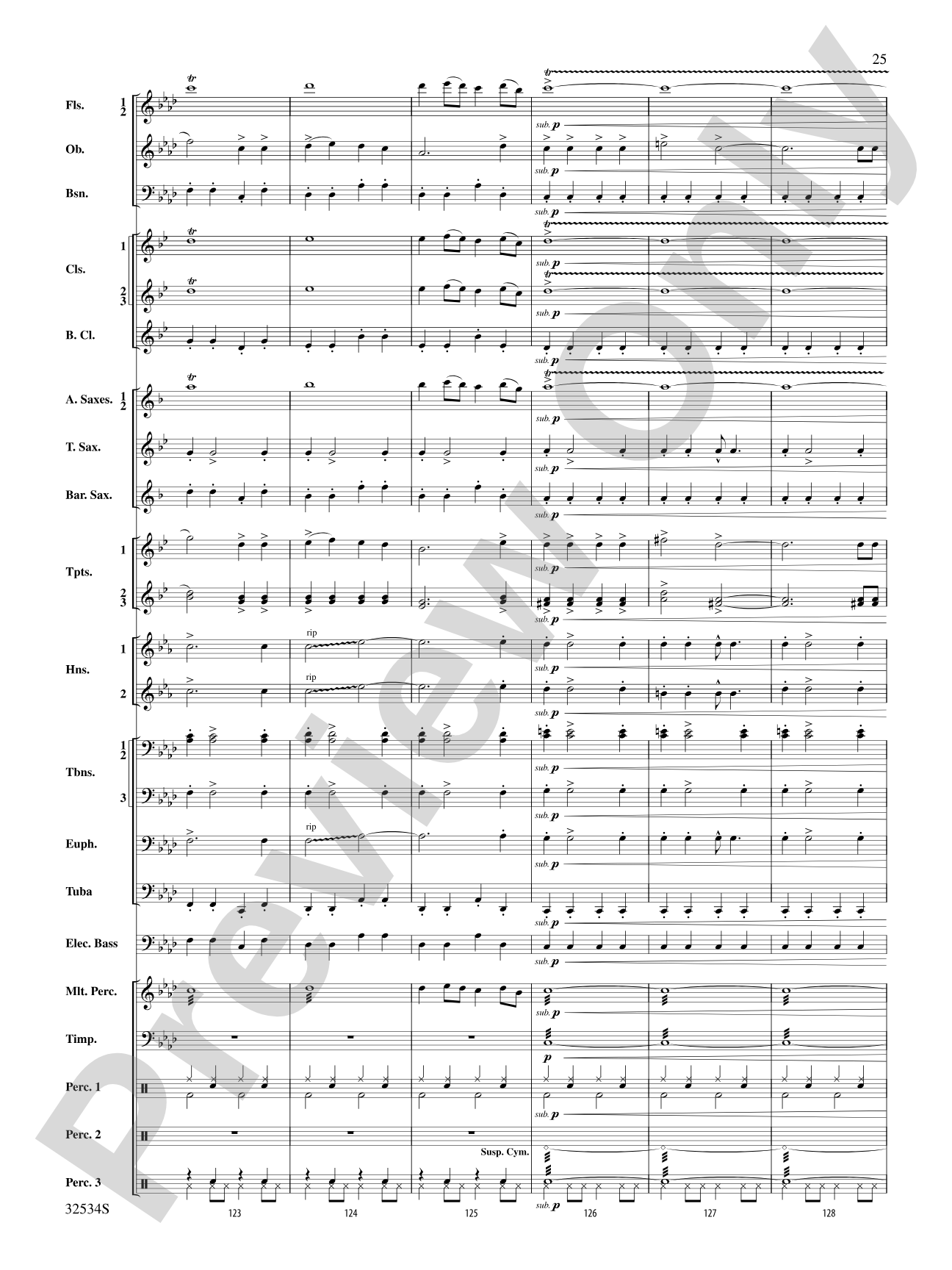 21st Century Breakdown, Suite from Green Day's: Concert Band Conductor Score & Parts