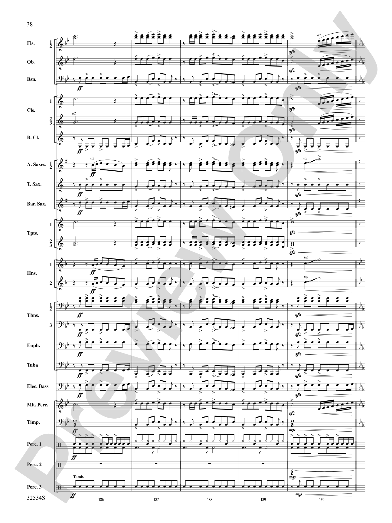 21st Century Breakdown, Suite from Green Day's: Concert Band Conductor Score & Parts