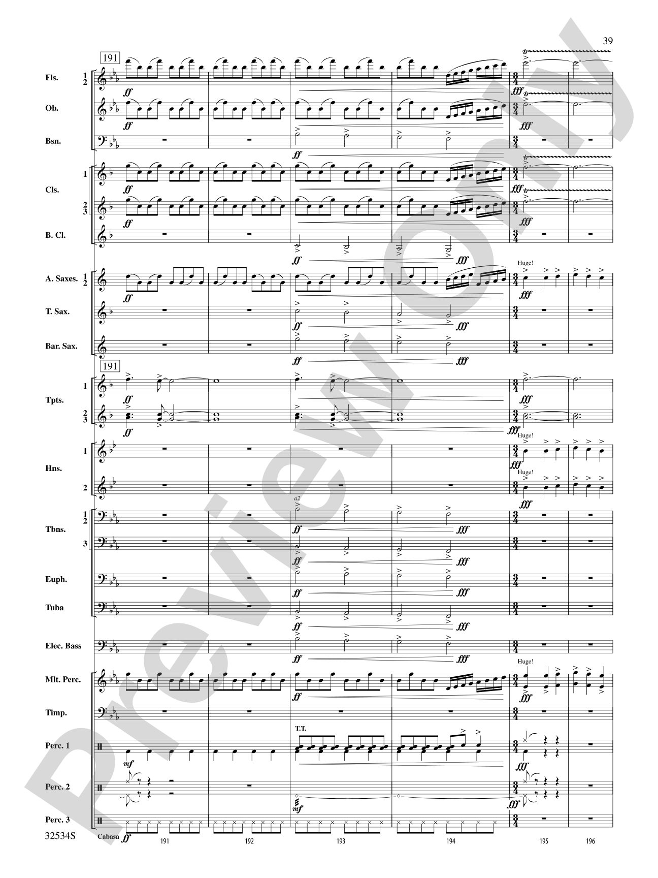 21st Century Breakdown, Suite from Green Day's: Concert Band Conductor Score & Parts