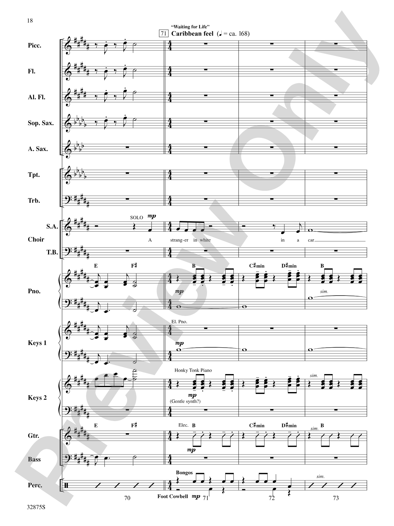Once on This Island: A Choral Medley: Choral SoundPax