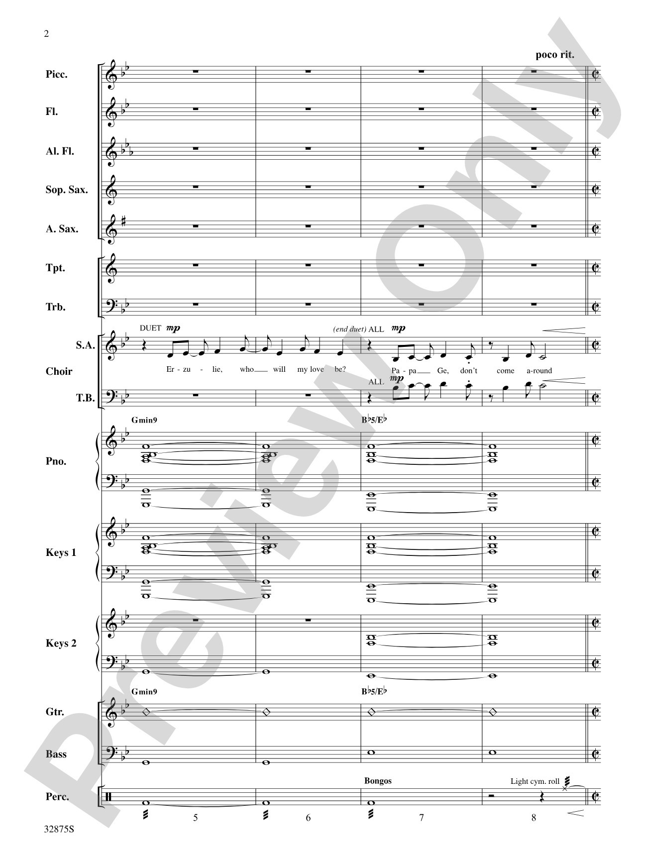Once on This Island: A Choral Medley: Choral SoundPax