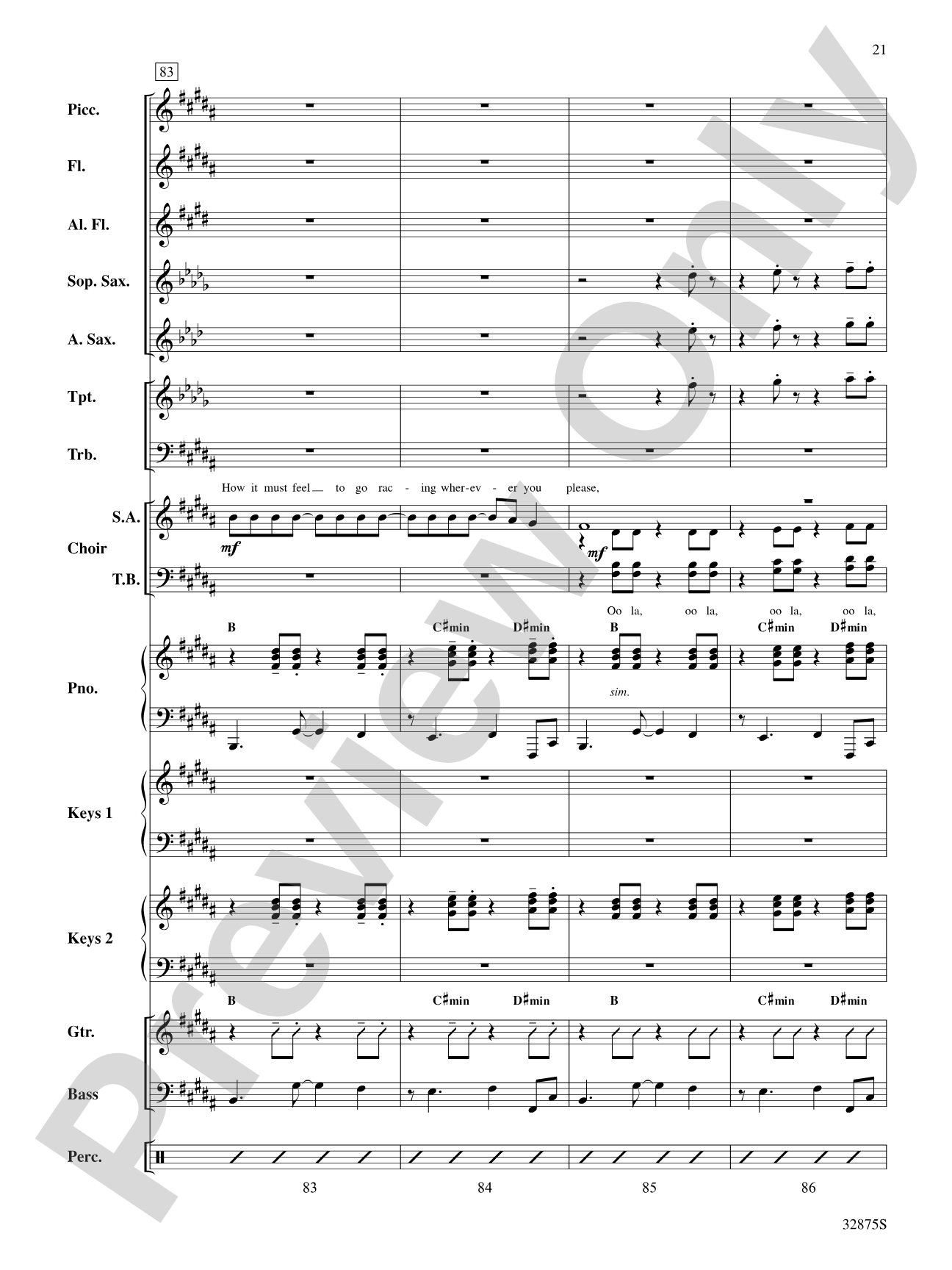 Once on This Island: A Choral Medley: Choral SoundPax