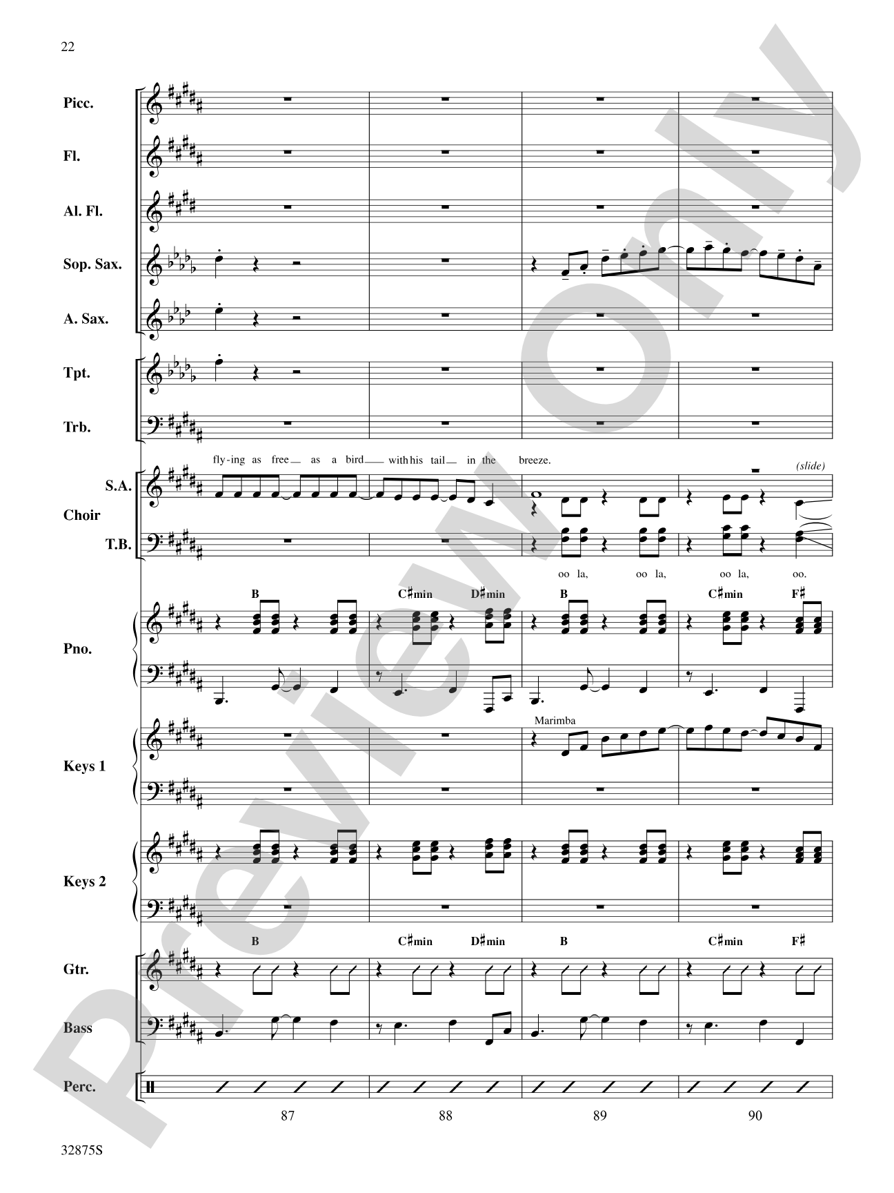 Once on This Island: A Choral Medley: Choral SoundPax