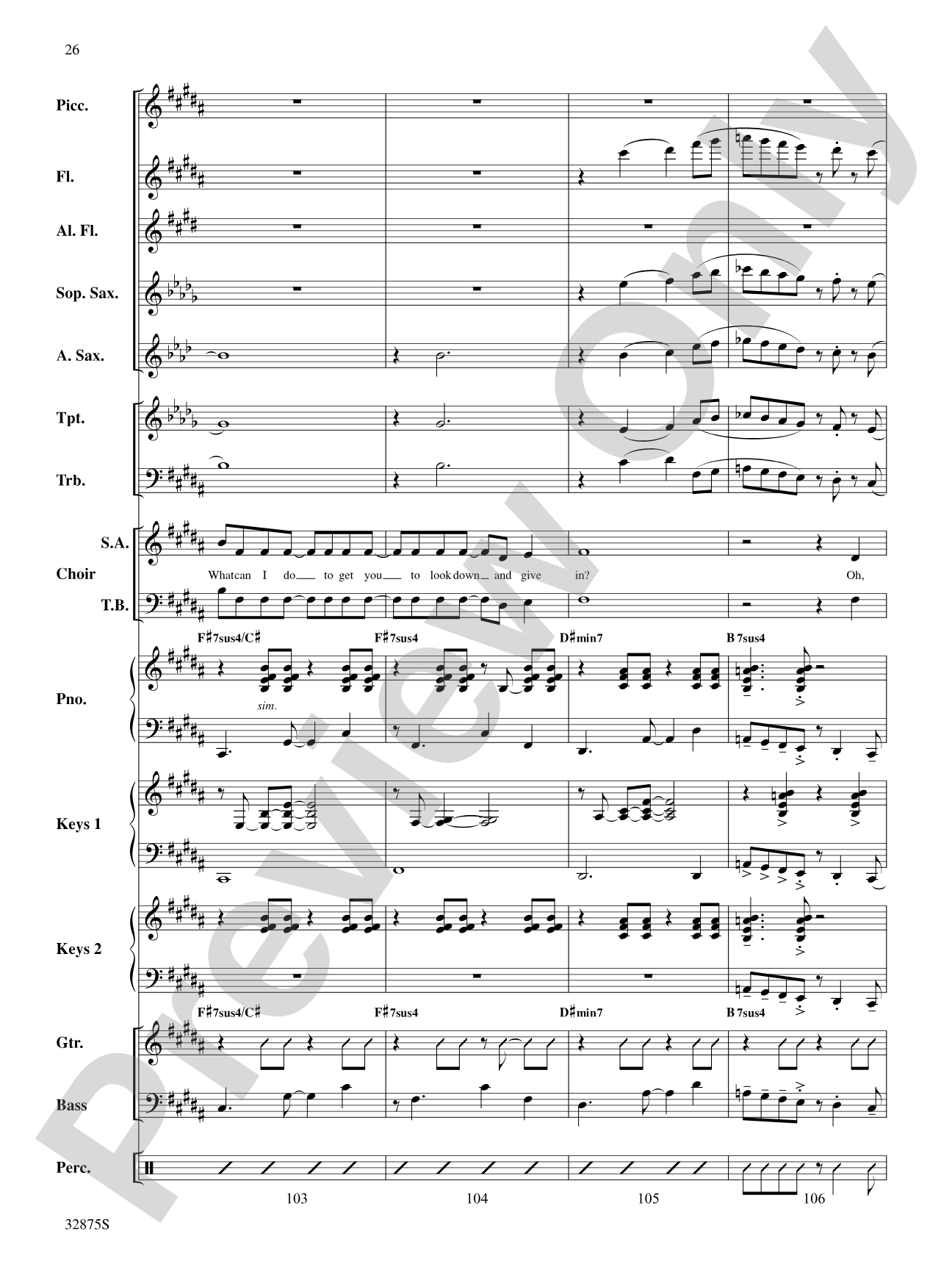 Once on This Island: A Choral Medley: Choral SoundPax