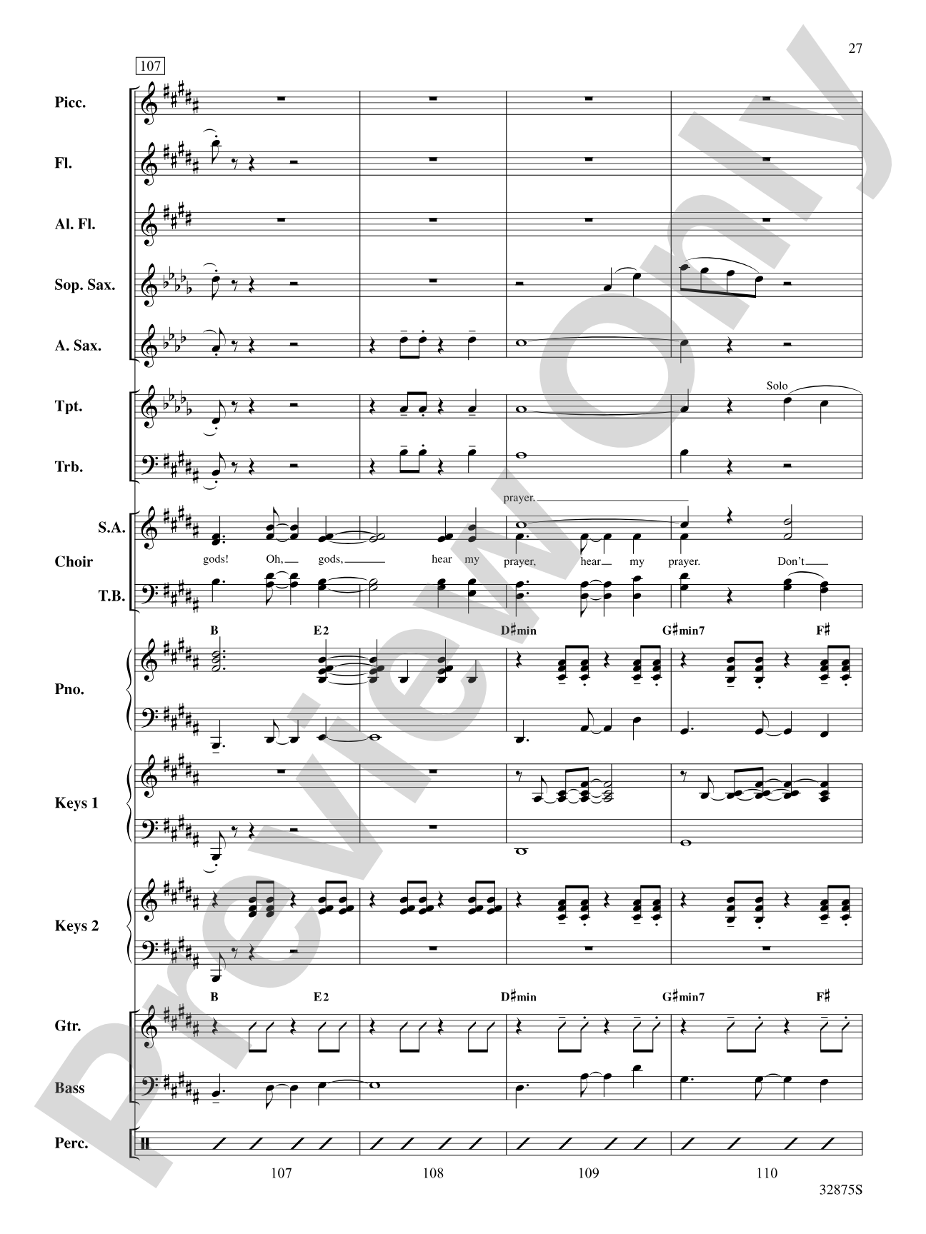 Once on This Island: A Choral Medley: Choral SoundPax