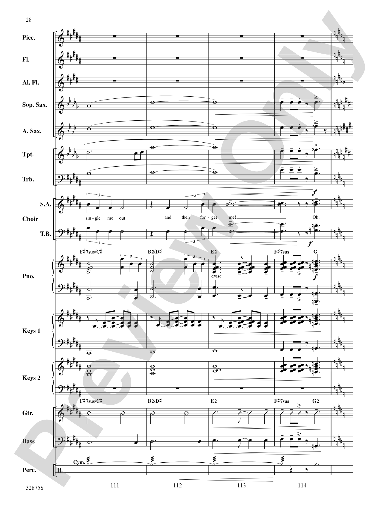 Once on This Island: A Choral Medley: Choral SoundPax
