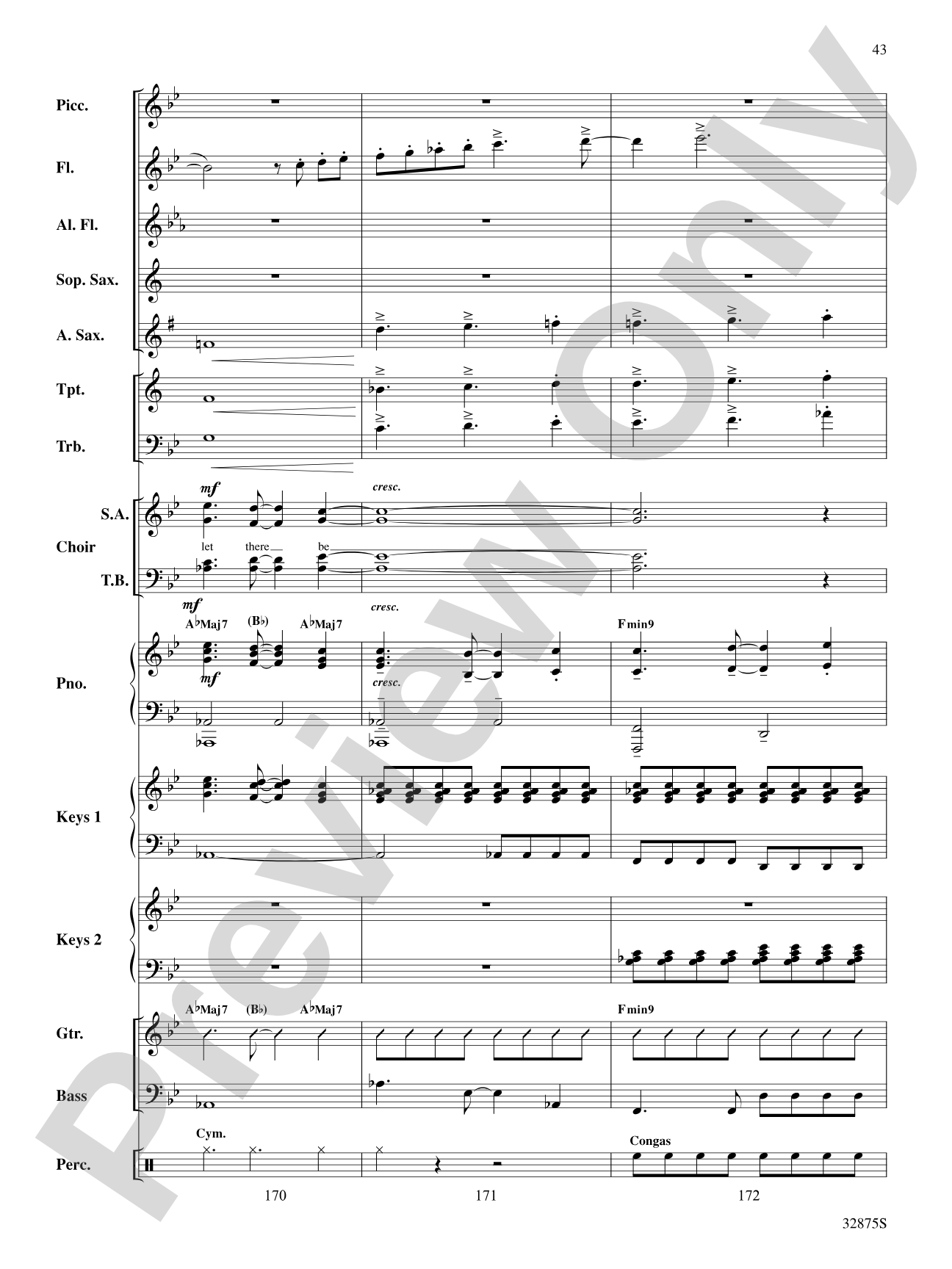 Once on This Island: A Choral Medley: Choral SoundPax