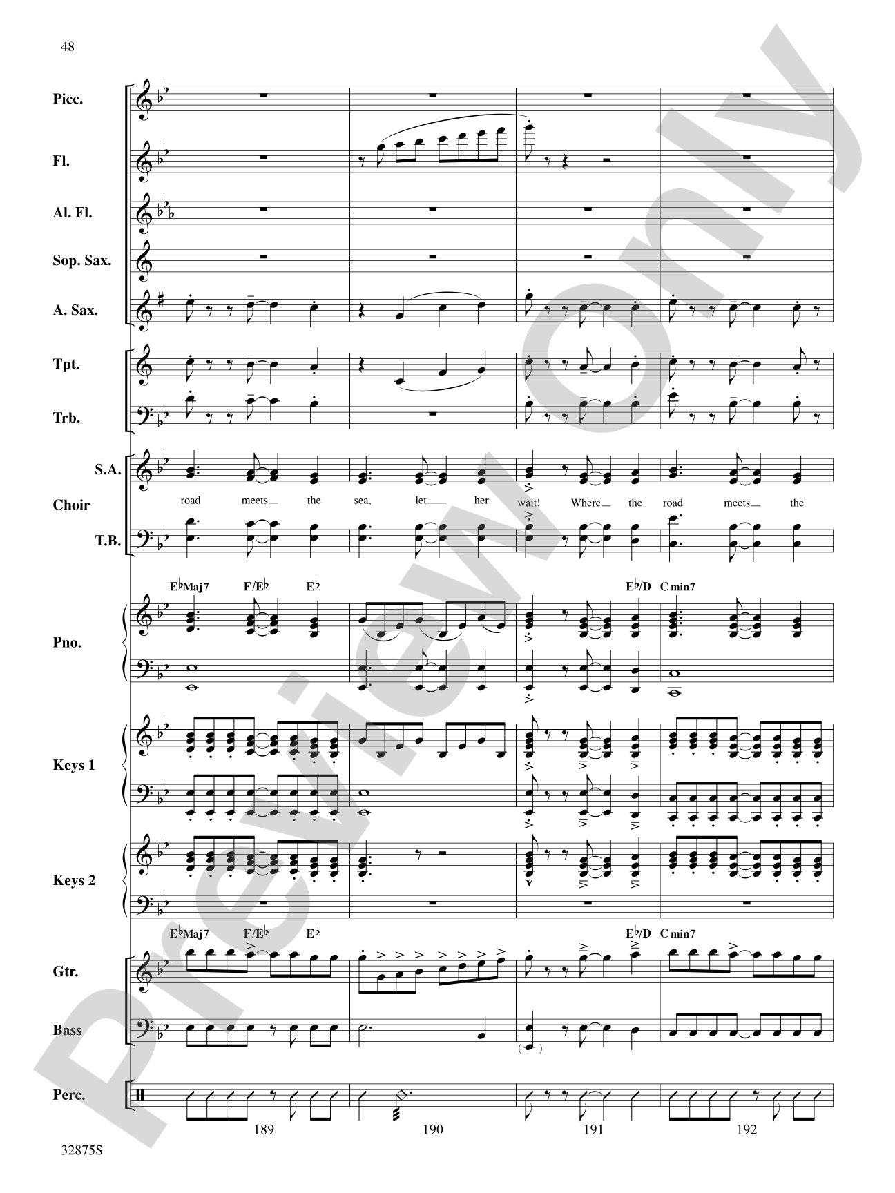 Once on This Island: A Choral Medley: Choral SoundPax