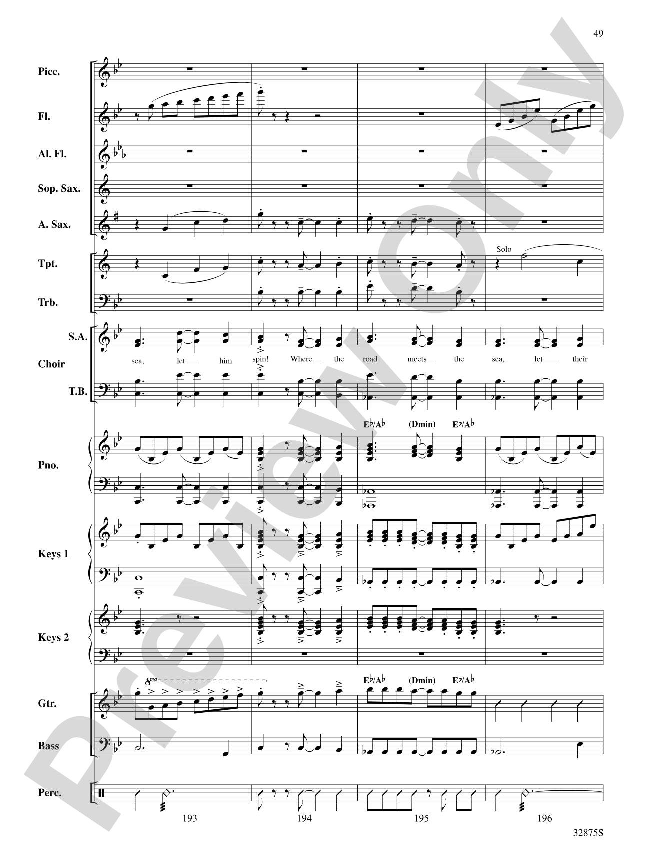 Once on This Island: A Choral Medley: Choral SoundPax