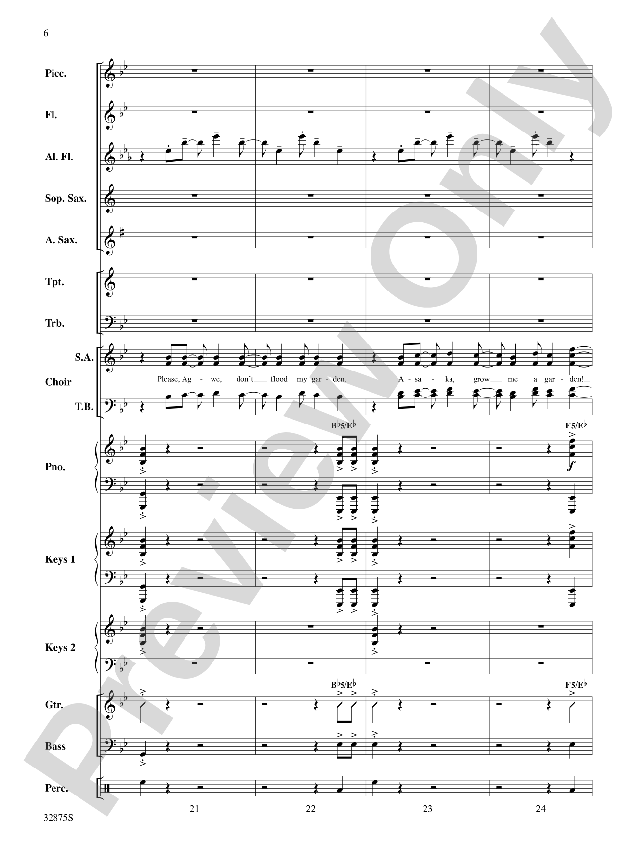 Once on This Island: A Choral Medley: Choral SoundPax