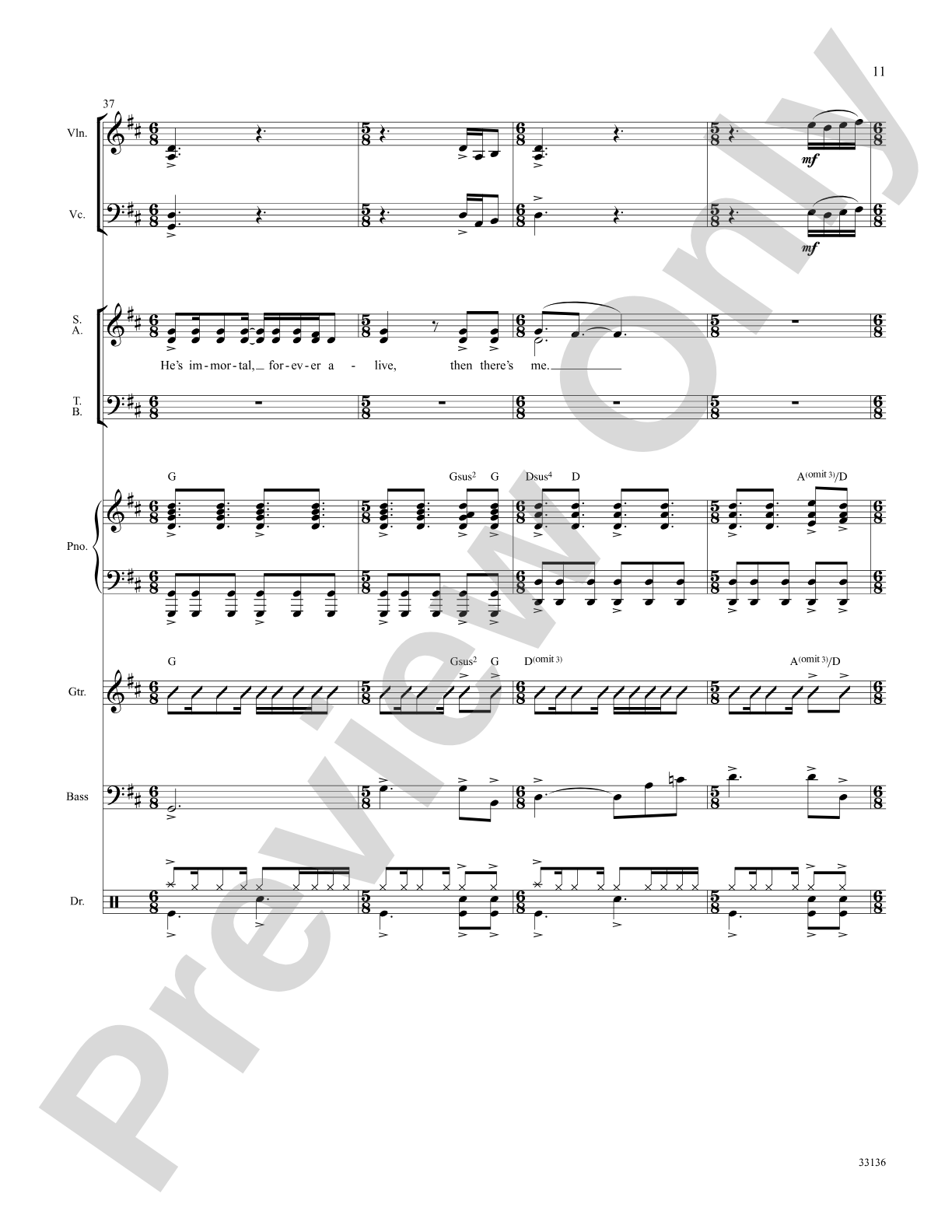 Next to Normal: A Choral Medley: Choral SoundPax