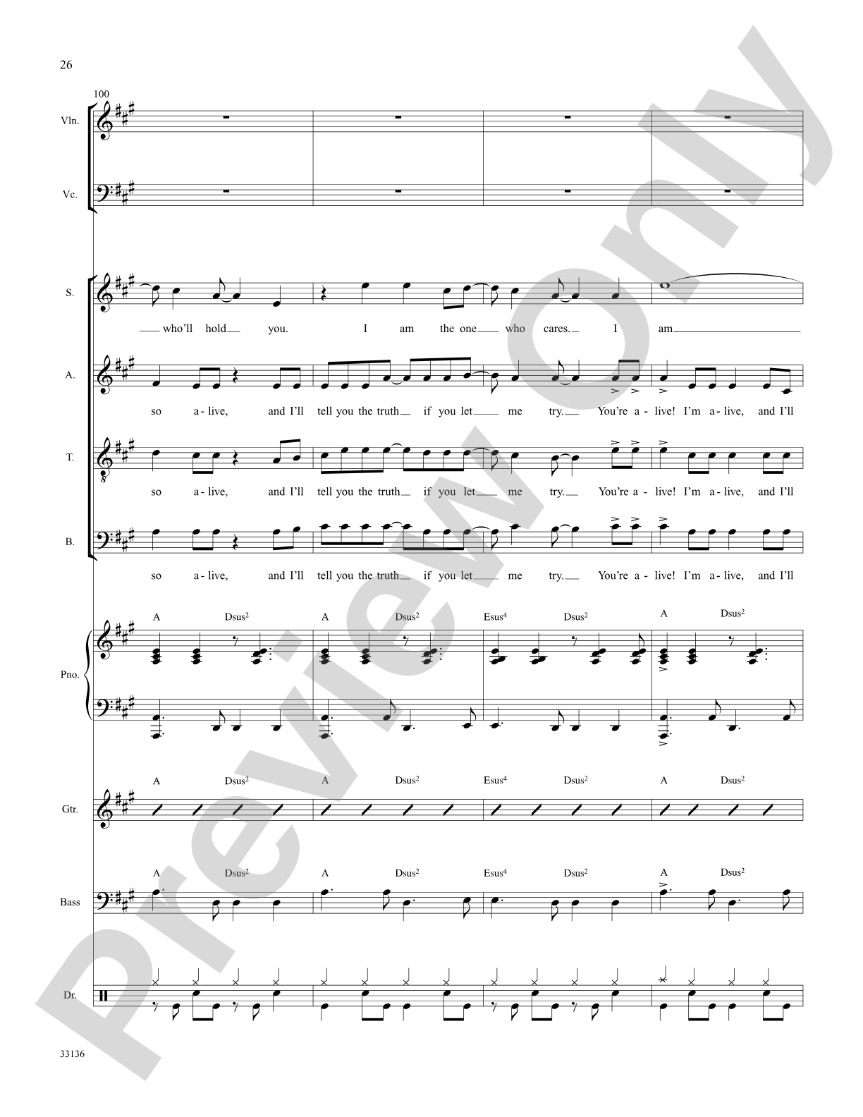 Next to Normal: A Choral Medley: Choral SoundPax