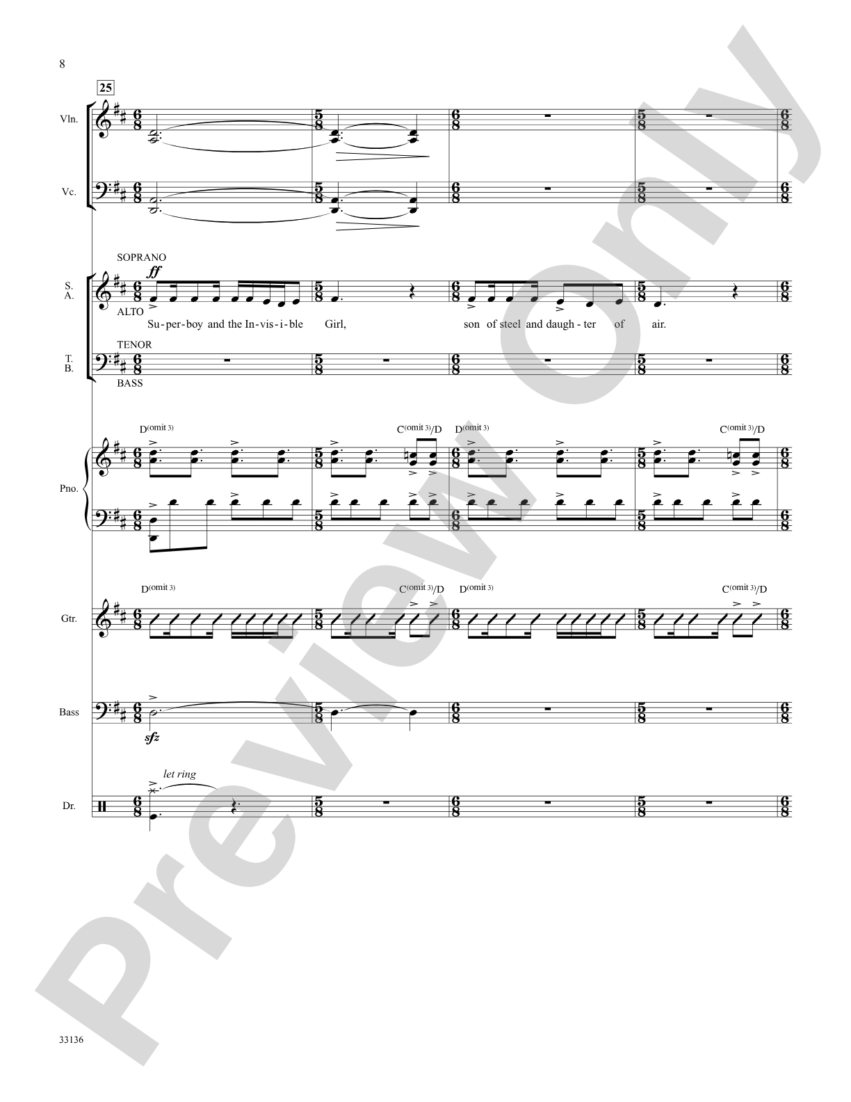 Next to Normal: A Choral Medley: Choral SoundPax