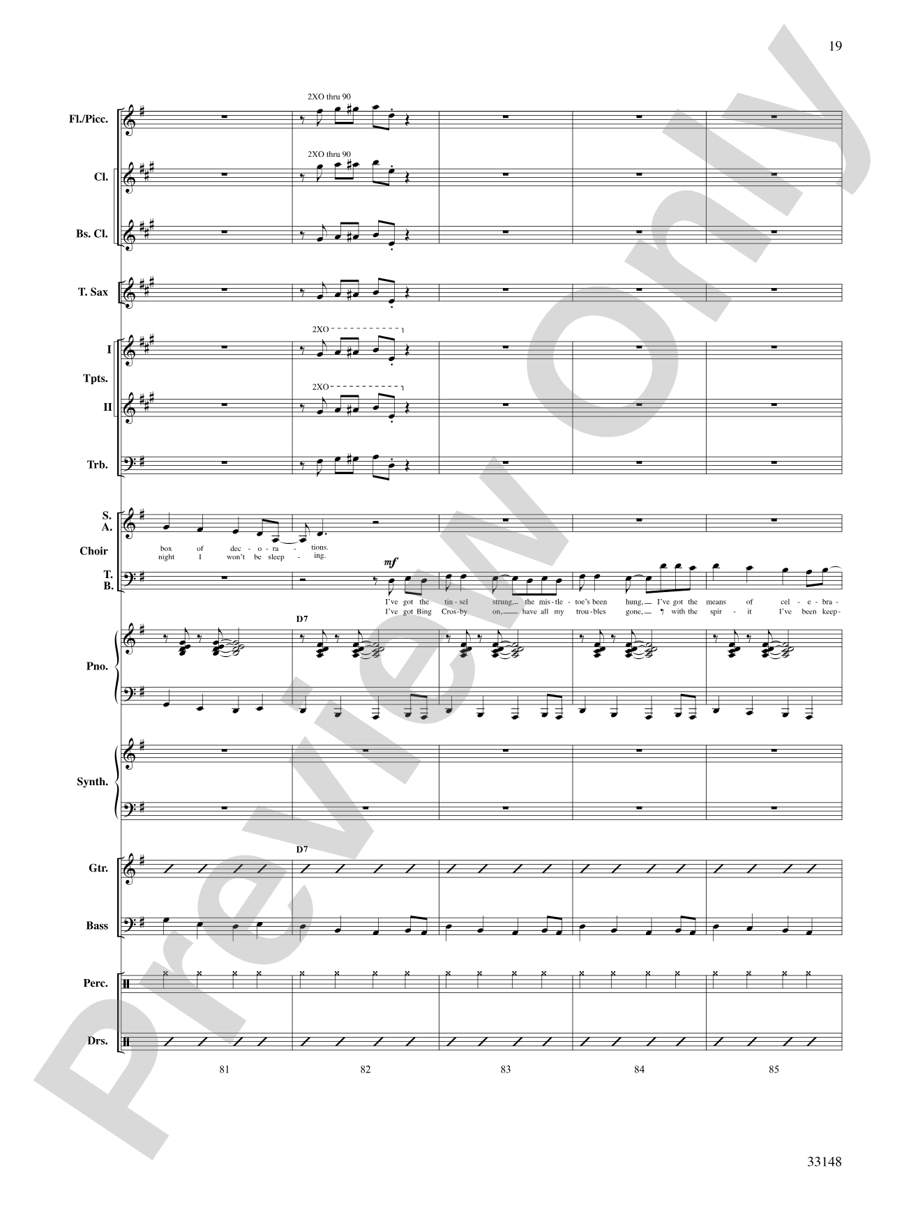 Grinch! A Christmas Choral Medley (from the motion picture Dr. Seuss' How the Grinch Stole Christmas): Choral SoundPax