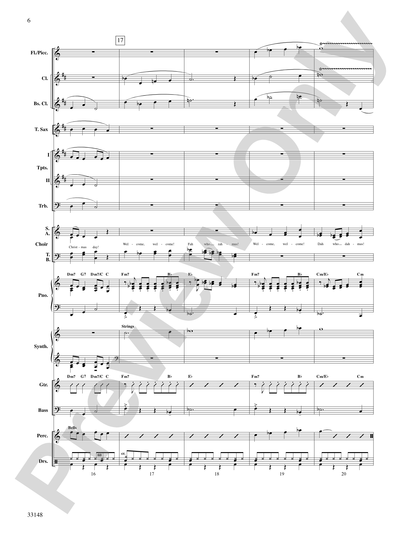 Grinch! A Christmas Choral Medley (from the motion picture Dr. Seuss' How the Grinch Stole Christmas): Choral SoundPax