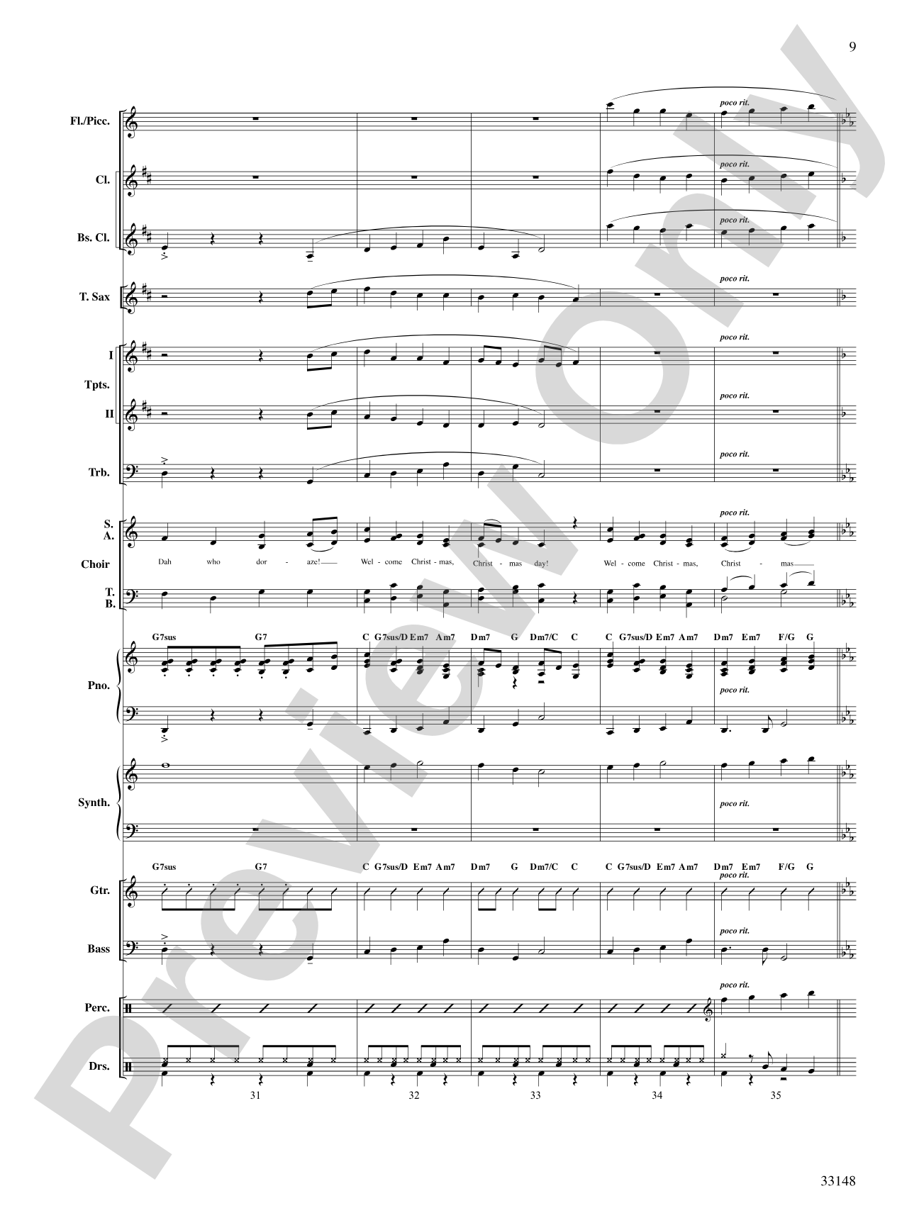 Grinch! A Christmas Choral Medley (from the motion picture Dr. Seuss' How the Grinch Stole Christmas): Choral SoundPax