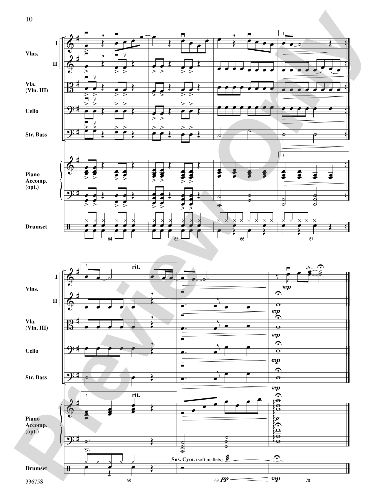 21st Century Breakdown, Selections from: String Orchestra Conductor Score & Parts