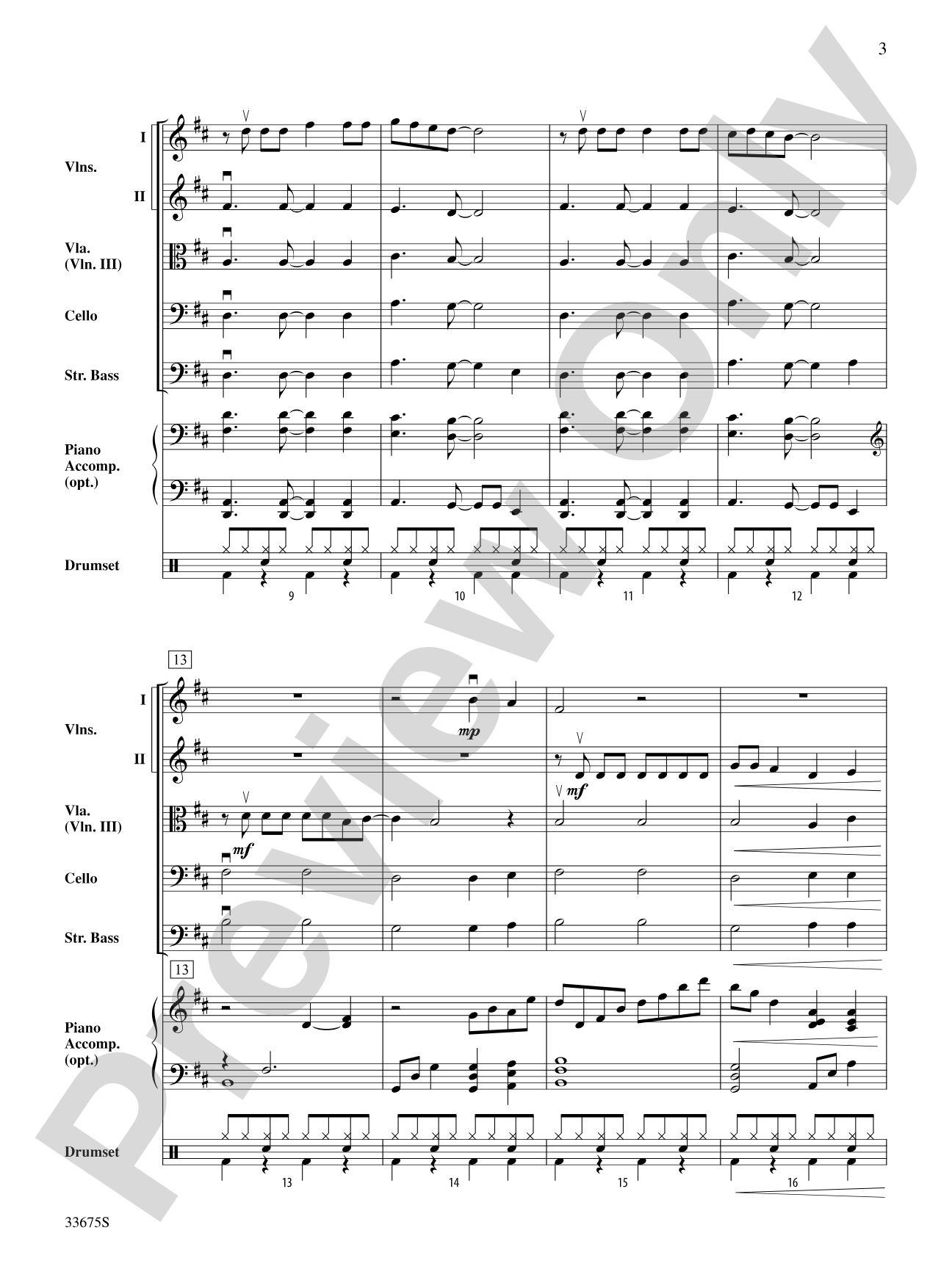 21st Century Breakdown, Selections from: String Orchestra Conductor Score & Parts