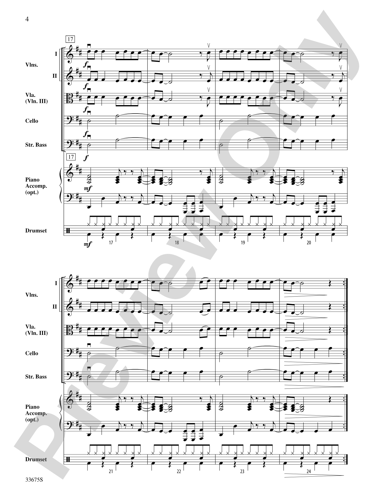 21st Century Breakdown, Selections from: String Orchestra Conductor Score & Parts