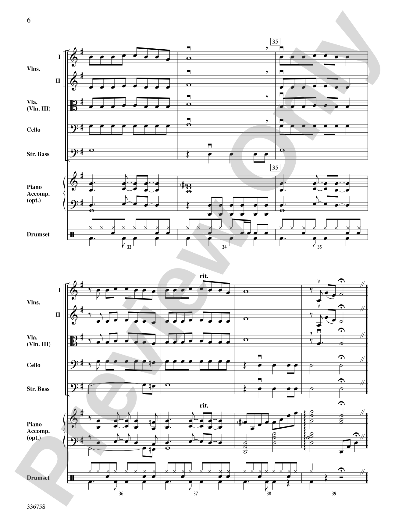 21st Century Breakdown, Selections from: String Orchestra Conductor Score & Parts