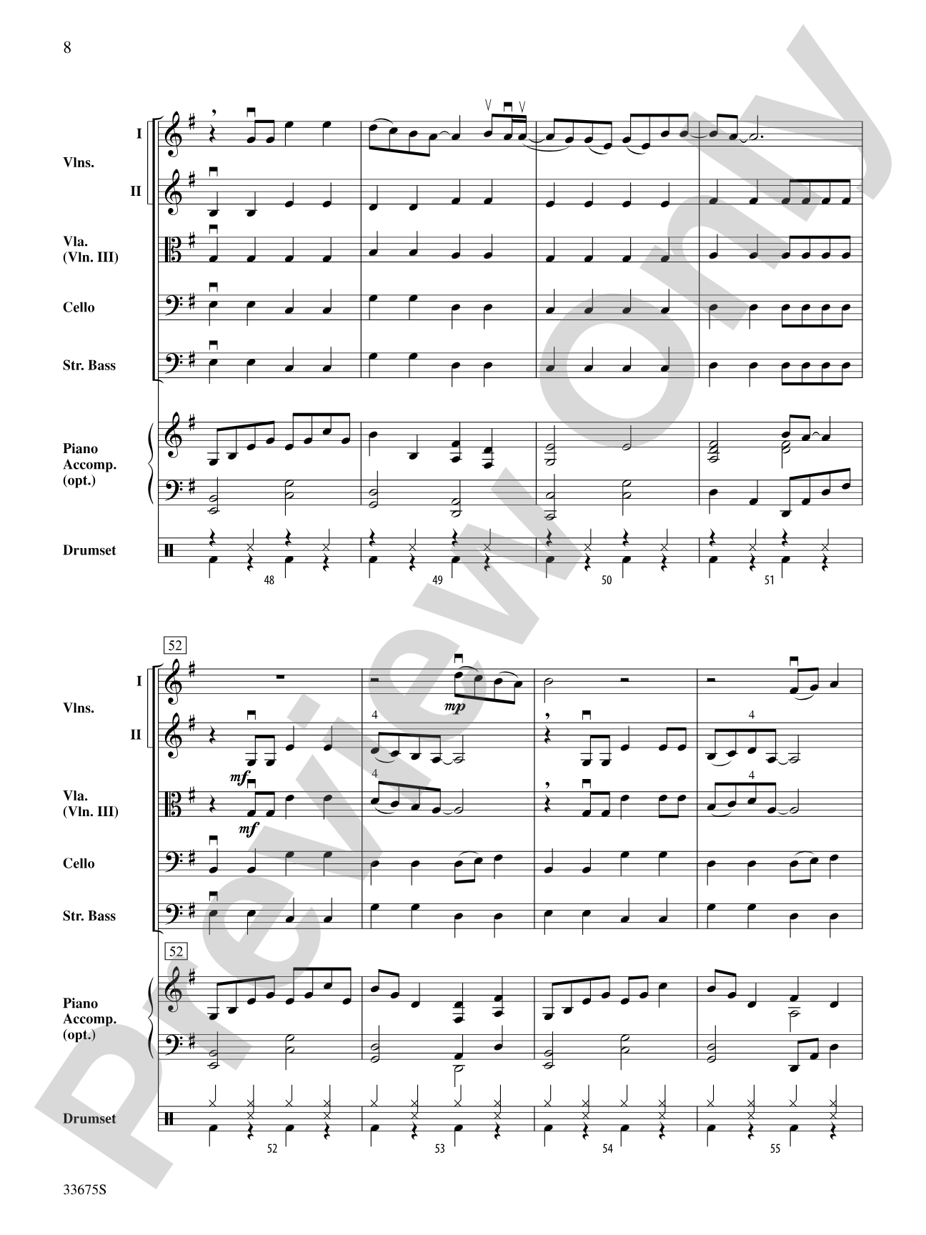21st Century Breakdown, Selections from: String Orchestra Conductor Score & Parts