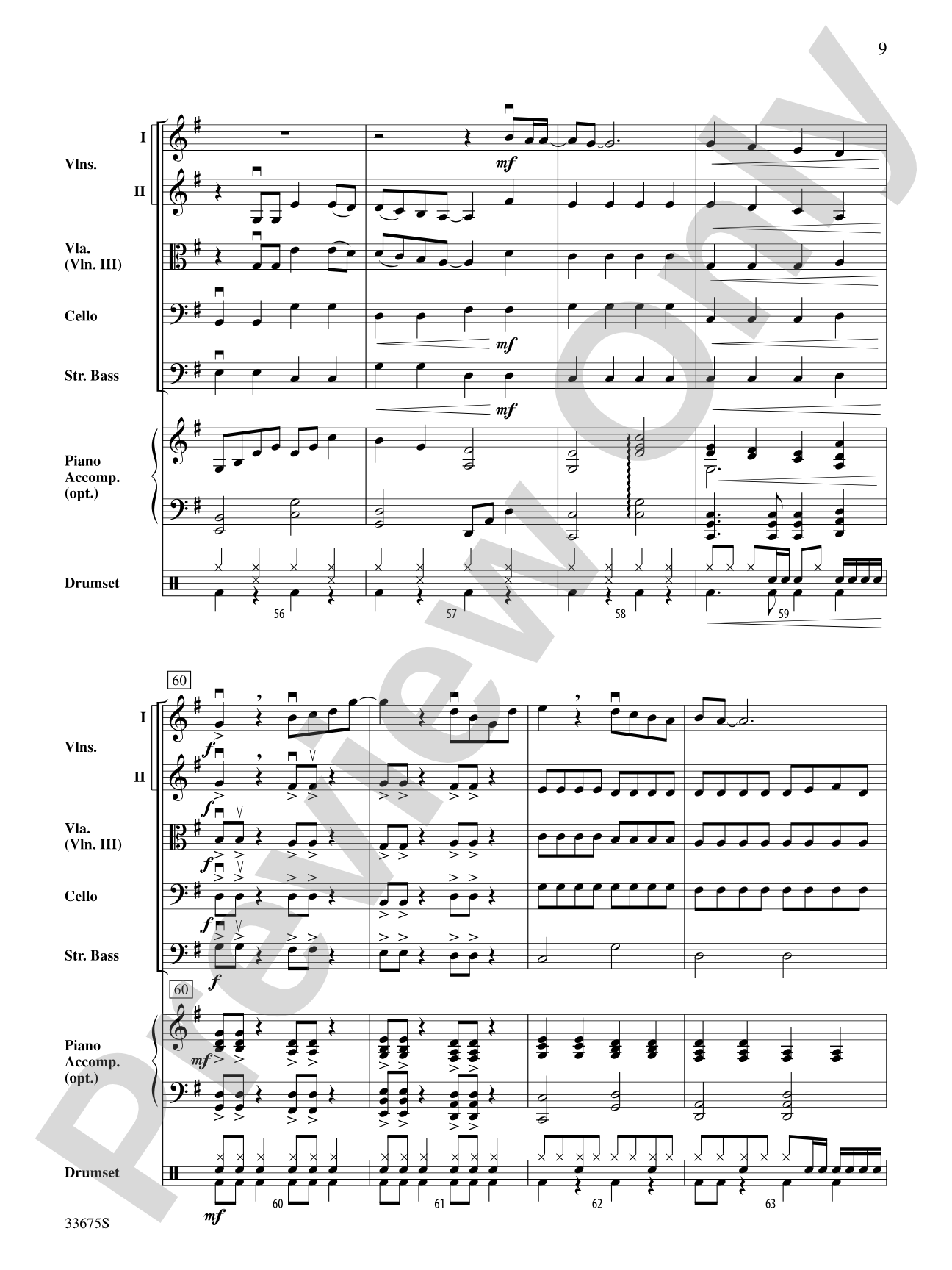 21st Century Breakdown, Selections from: String Orchestra Conductor Score & Parts