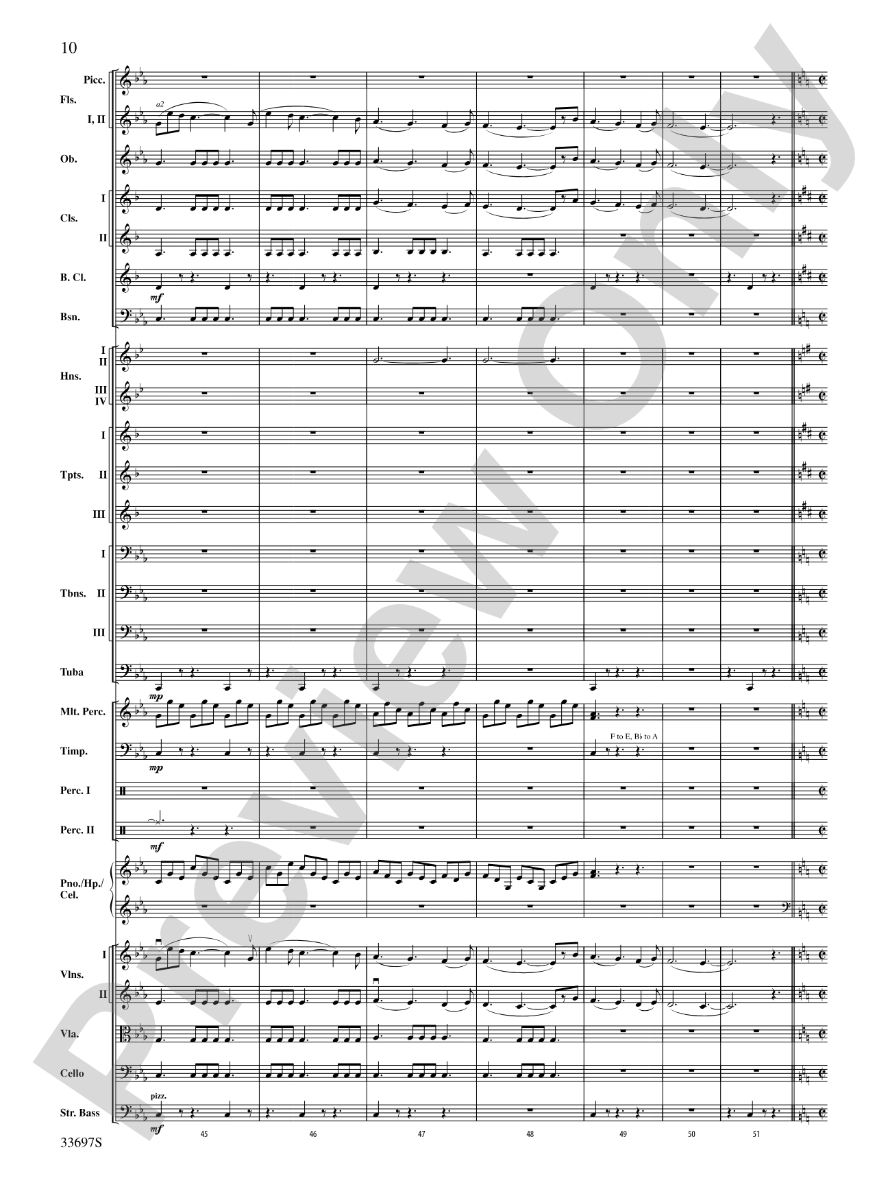 Harry Potter and the Half-Blood Prince, Concert Suite from: Full Orchestra Conductor Score & Parts
