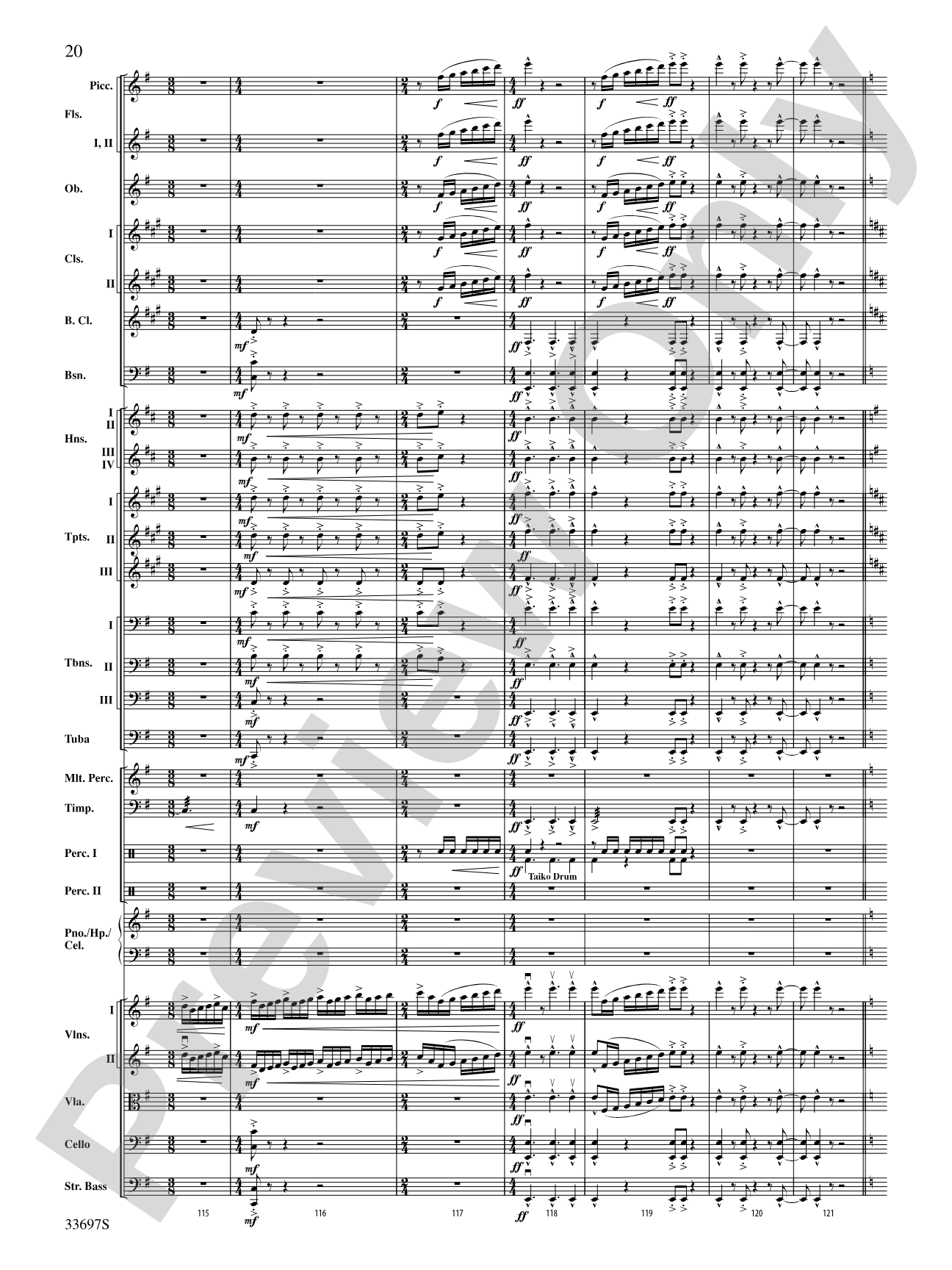 Harry Potter and the Half-Blood Prince, Concert Suite from: Full Orchestra Conductor Score & Parts