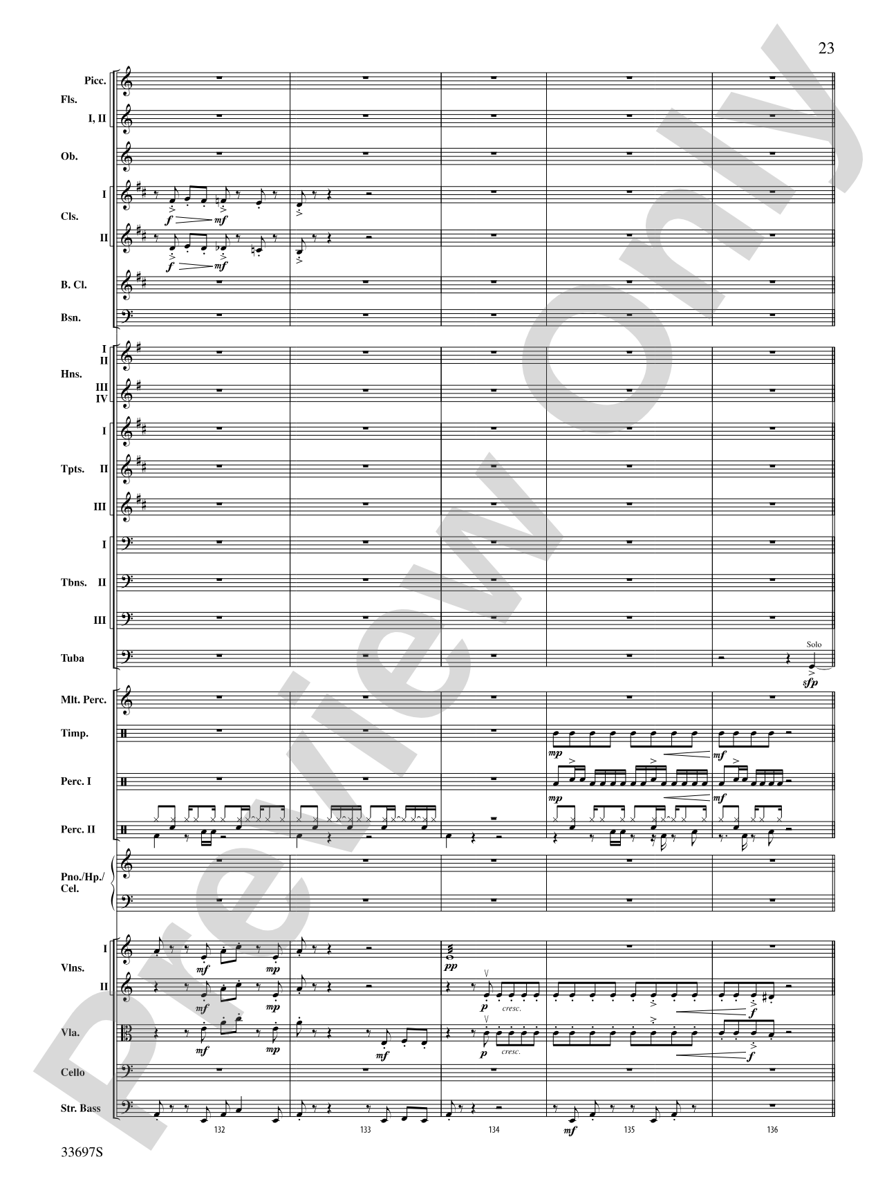 Harry Potter and the Half-Blood Prince, Concert Suite from: Full Orchestra Conductor Score & Parts