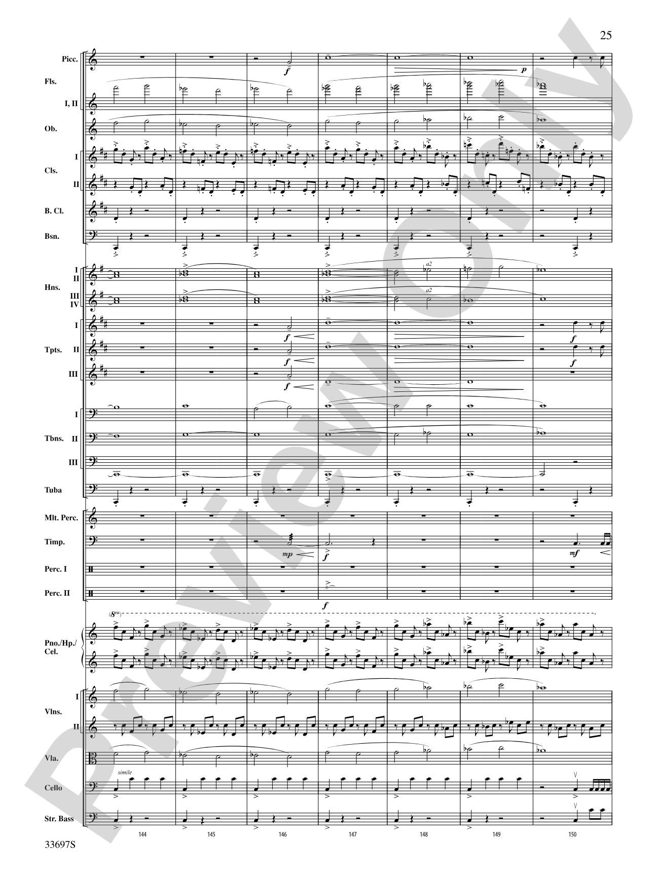 Harry Potter and the Half-Blood Prince, Concert Suite from: Full Orchestra Conductor Score & Parts
