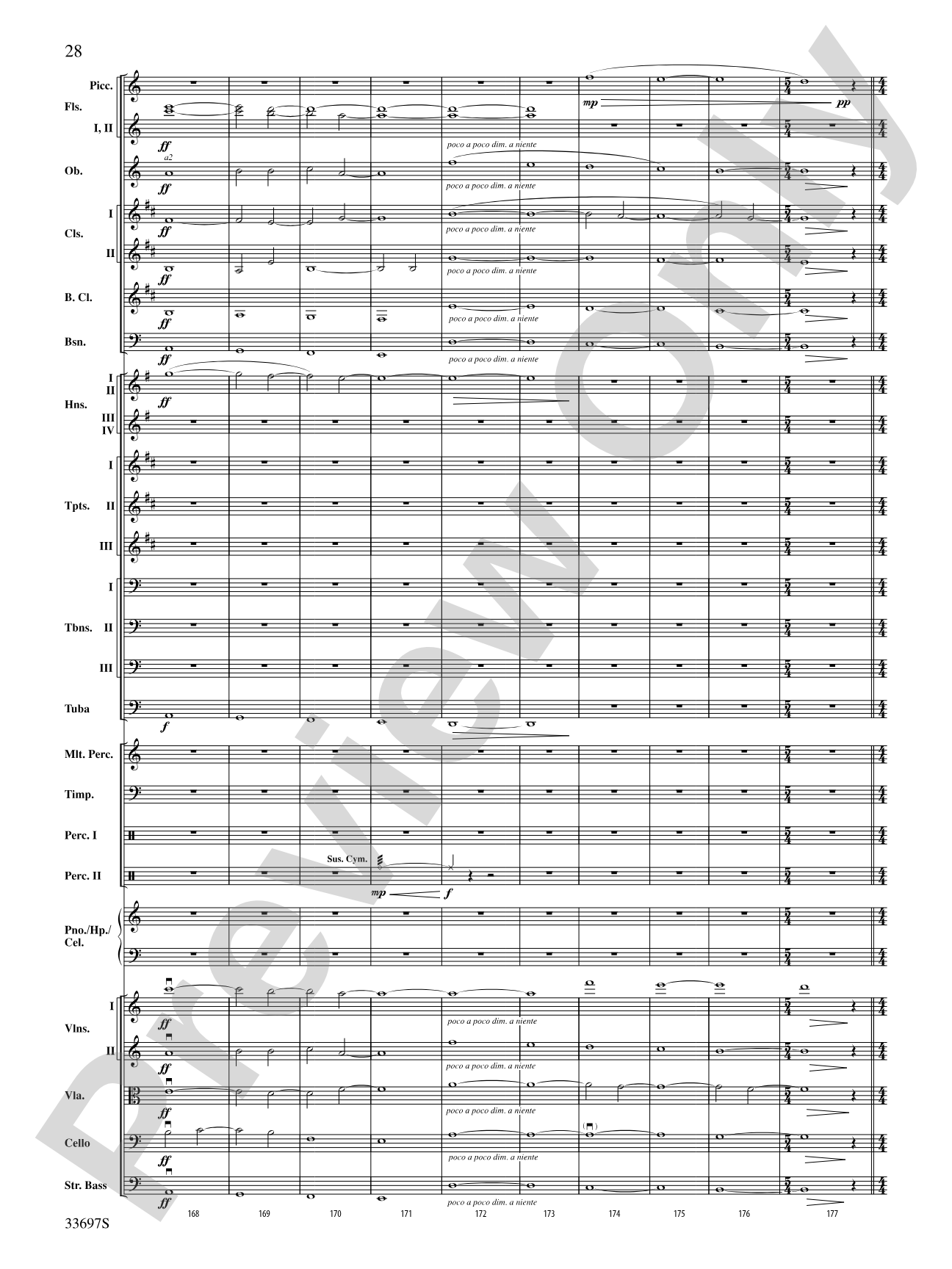Harry Potter and the Half-Blood Prince, Concert Suite from: Full Orchestra Conductor Score & Parts