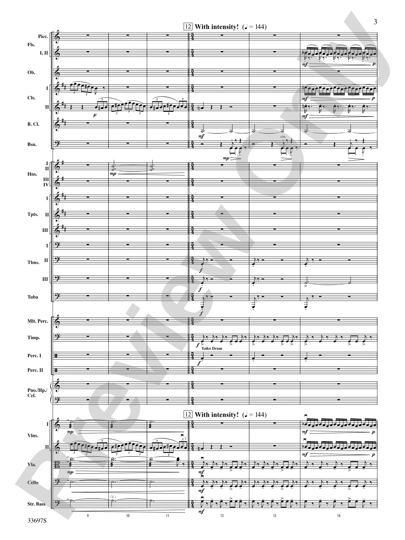 Harry Potter and the Half-Blood Prince, Concert Suite from: Full Orchestra Conductor Score & Parts