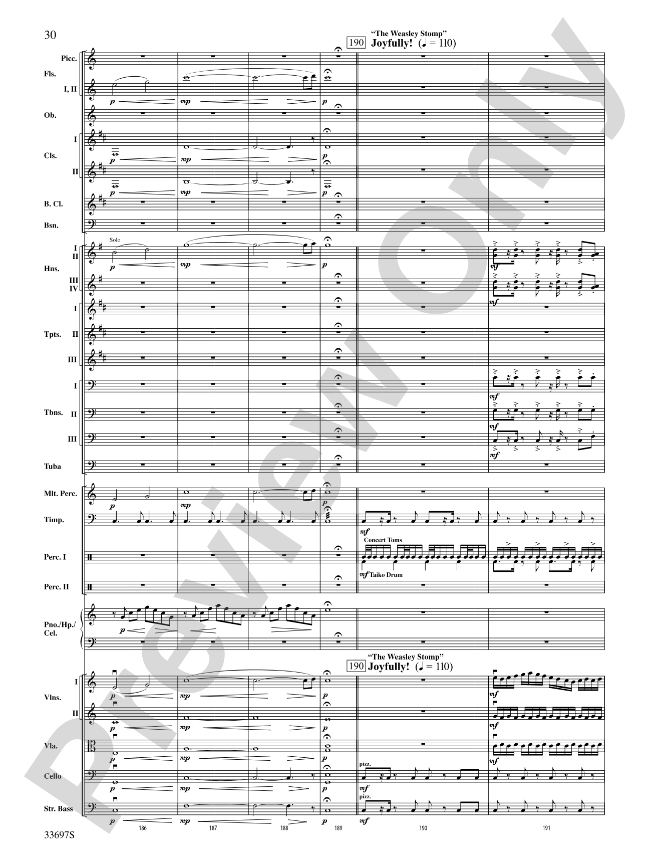 Harry Potter and the Half-Blood Prince, Concert Suite from: Full Orchestra Conductor Score & Parts
