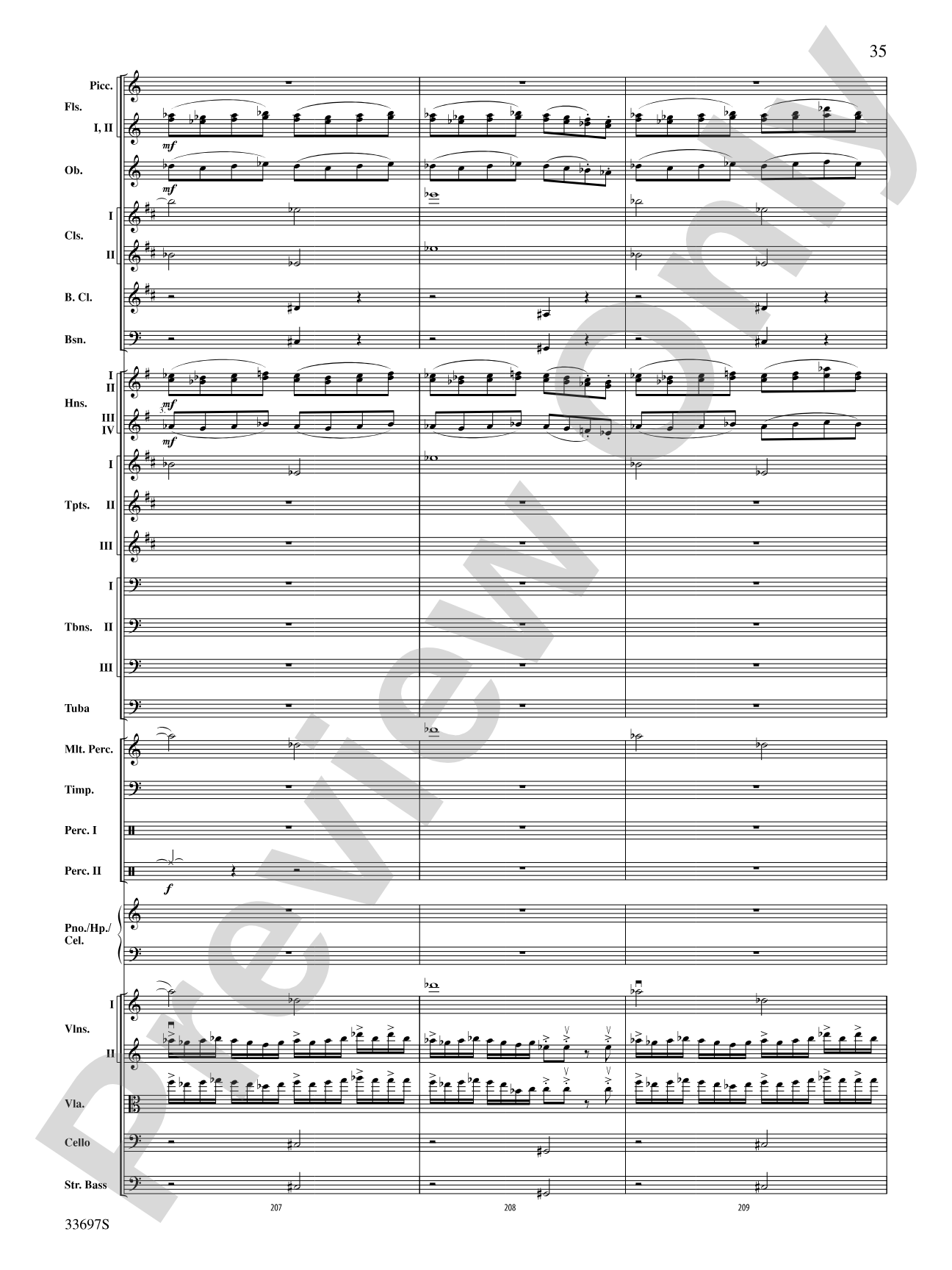 Harry Potter and the Half-Blood Prince, Concert Suite from: Full Orchestra Conductor Score & Parts