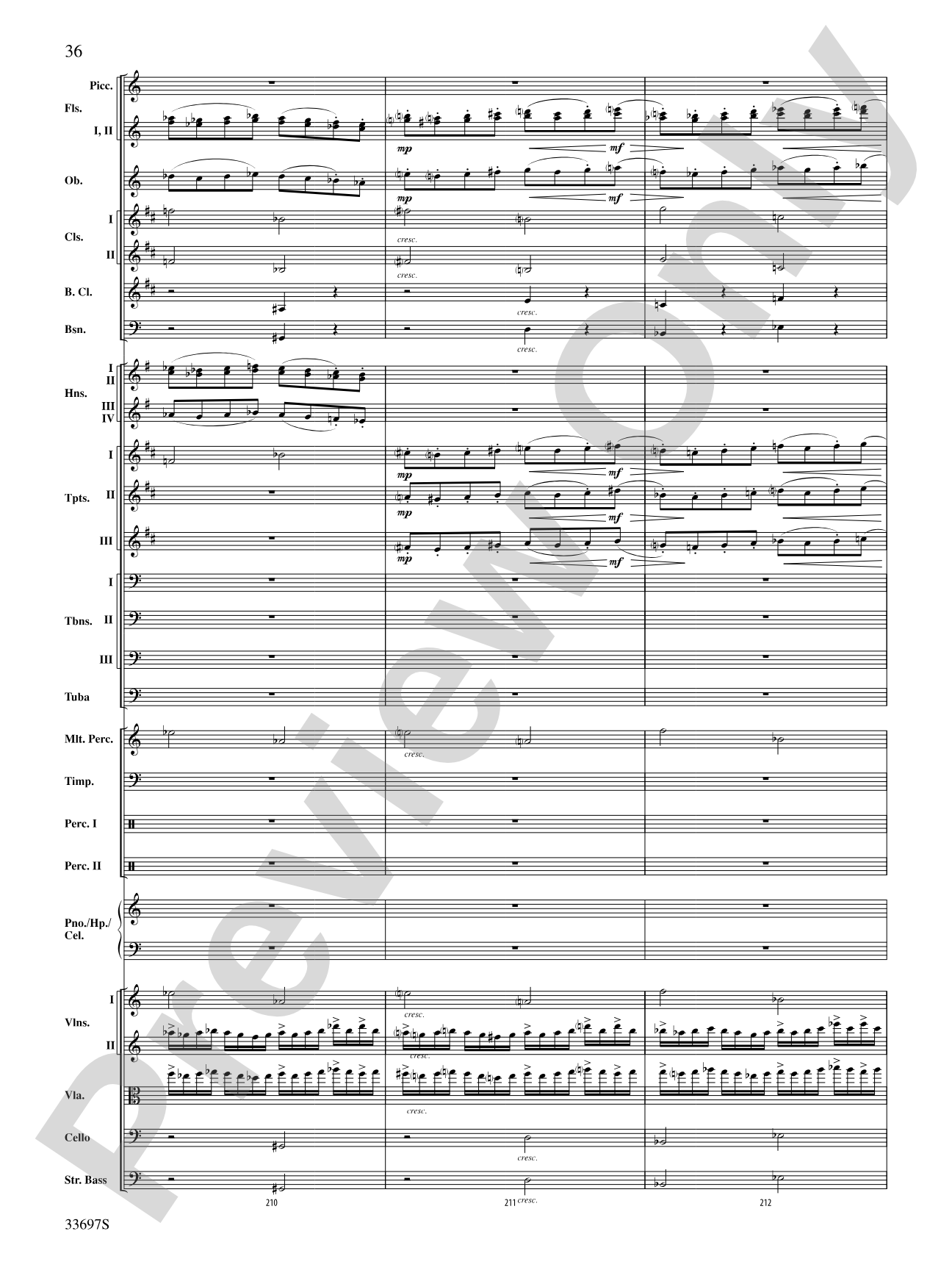 Harry Potter and the Half-Blood Prince, Concert Suite from: Full Orchestra Conductor Score & Parts