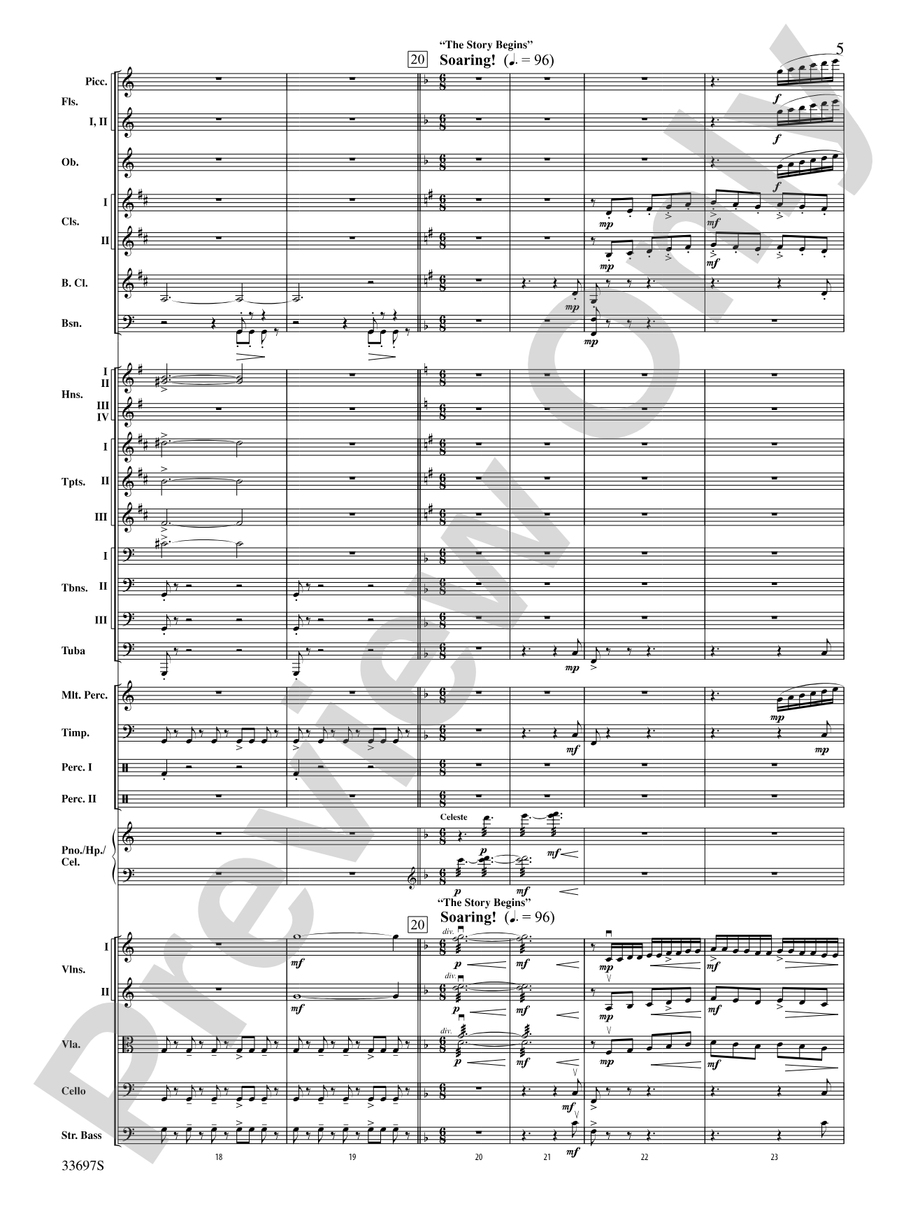Harry Potter and the Half-Blood Prince, Concert Suite from: Full Orchestra Conductor Score & Parts