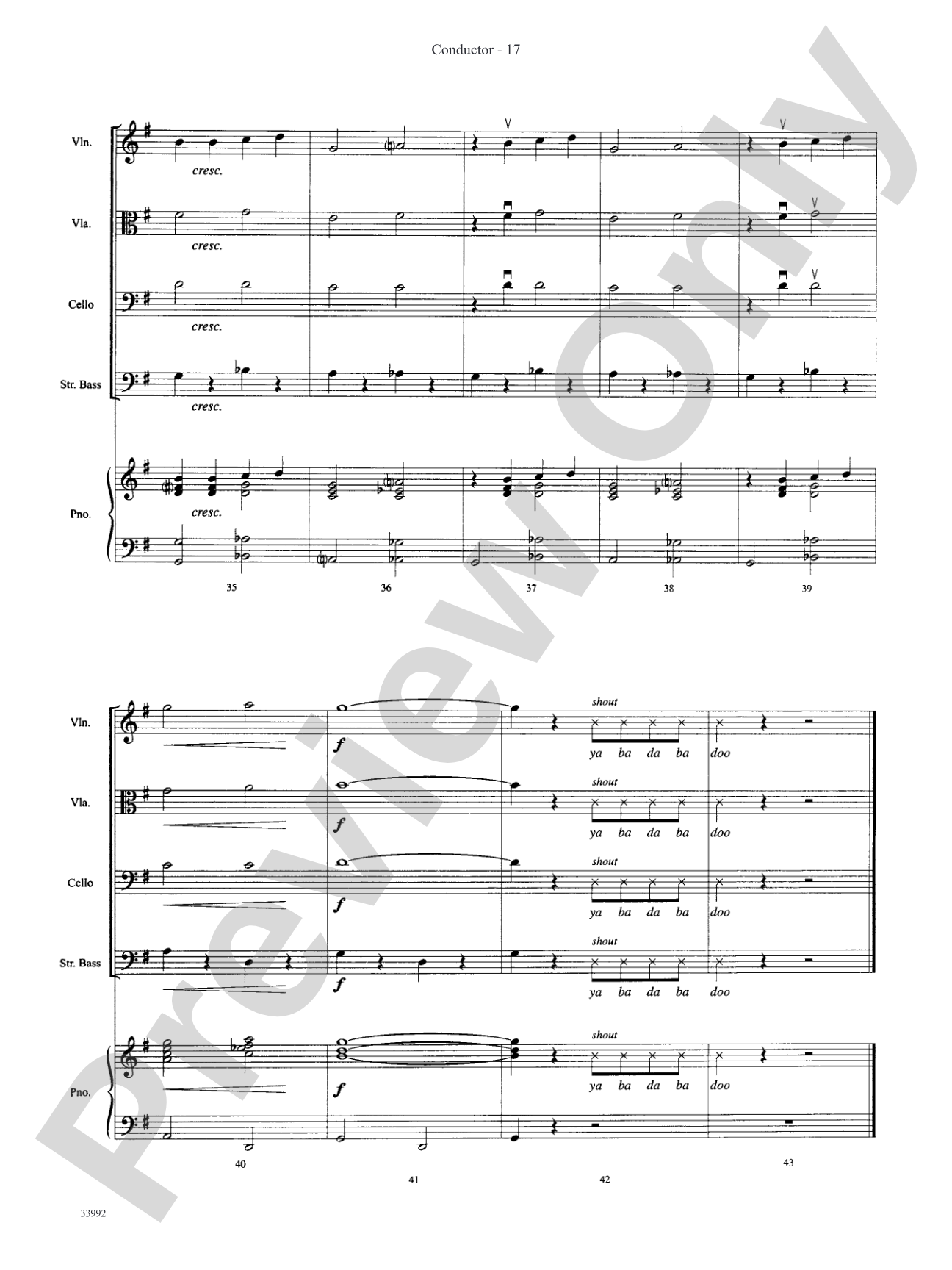 Great Themes from TV and Movies: String Orchestra Conductor Score & Parts