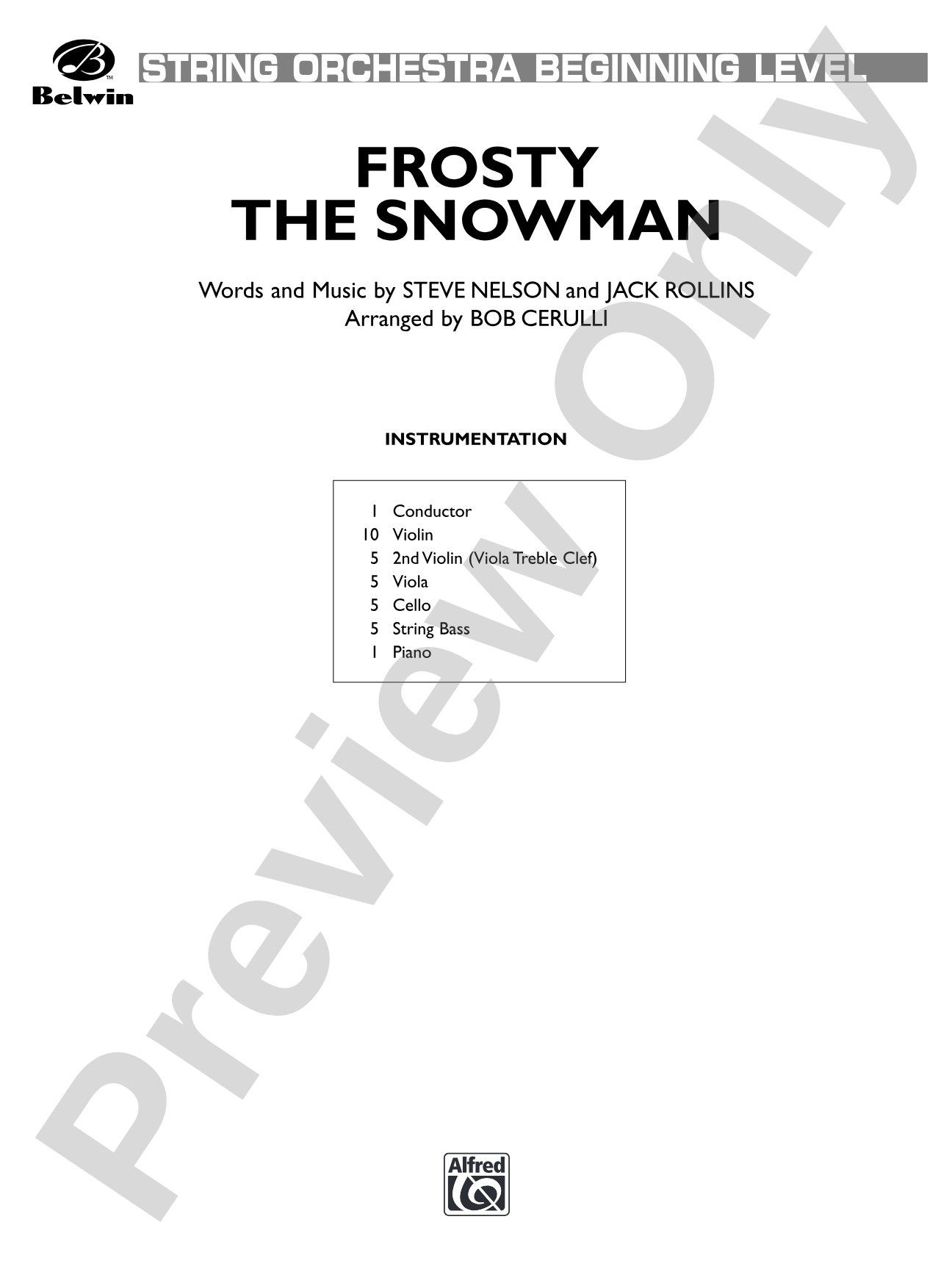 Classics for a Christmas Pops, Level 1: String Orchestra Conductor Score & Parts