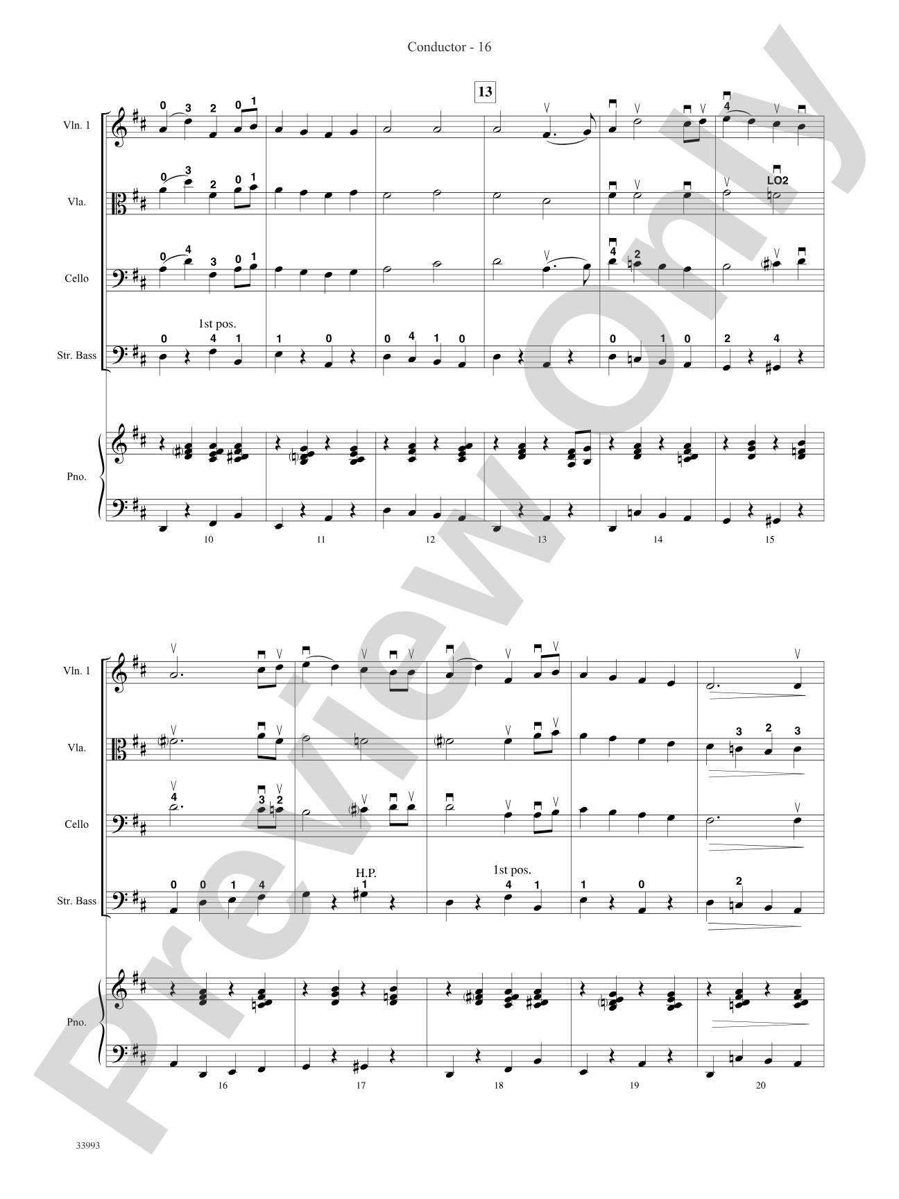 Classics for a Christmas Pops, Level 1: String Orchestra Conductor Score & Parts