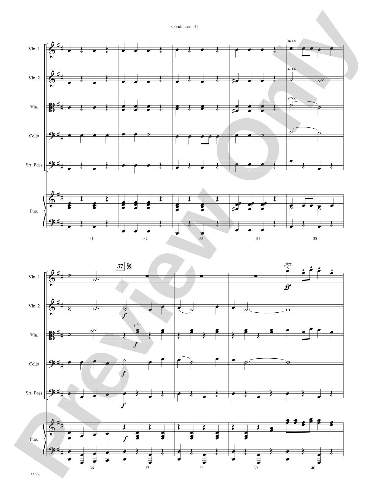 Classics for a Christmas Pops, Level 2: String Orchestra Conductor Score & Parts