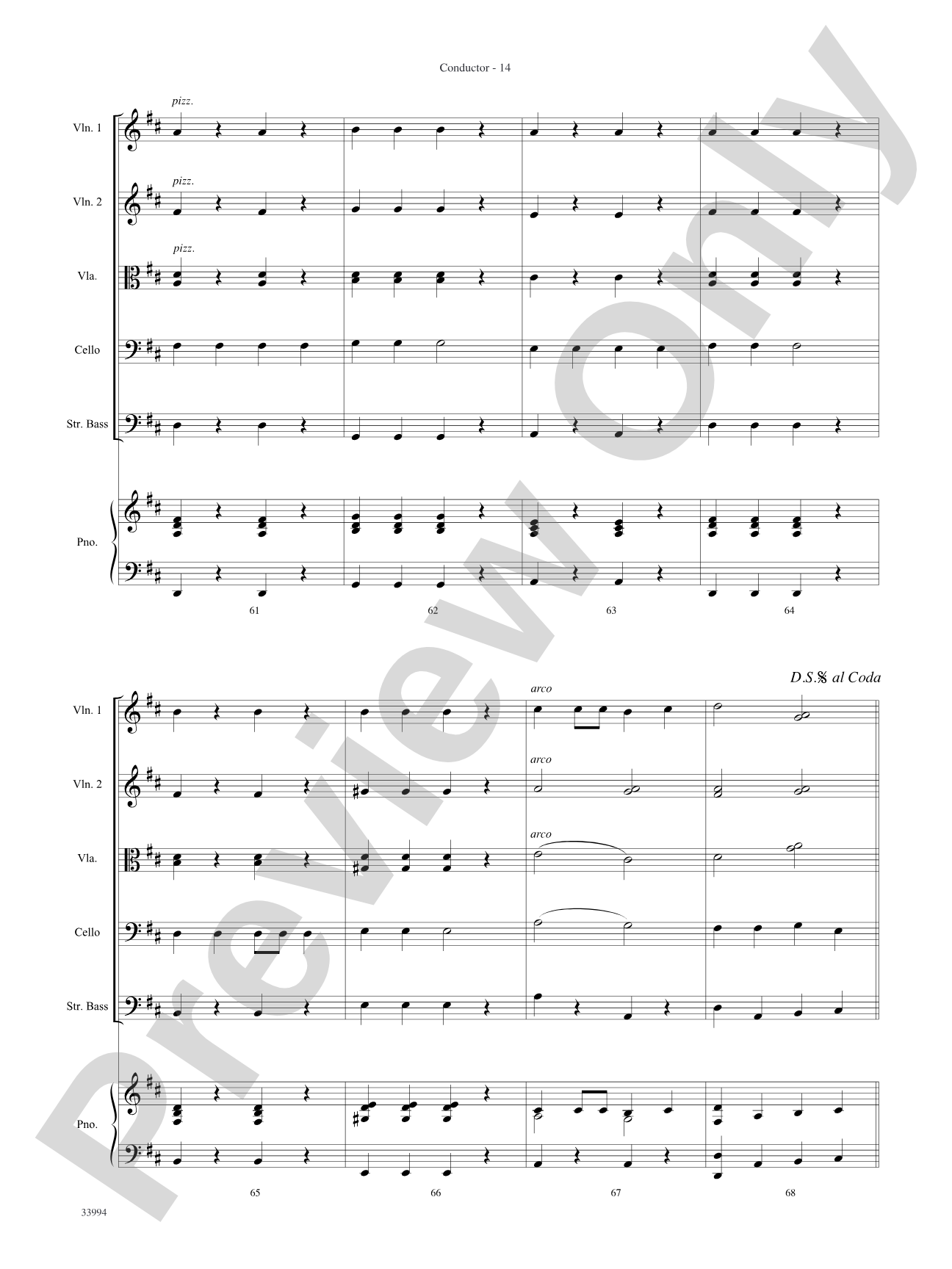Classics for a Christmas Pops, Level 2: String Orchestra Conductor Score & Parts