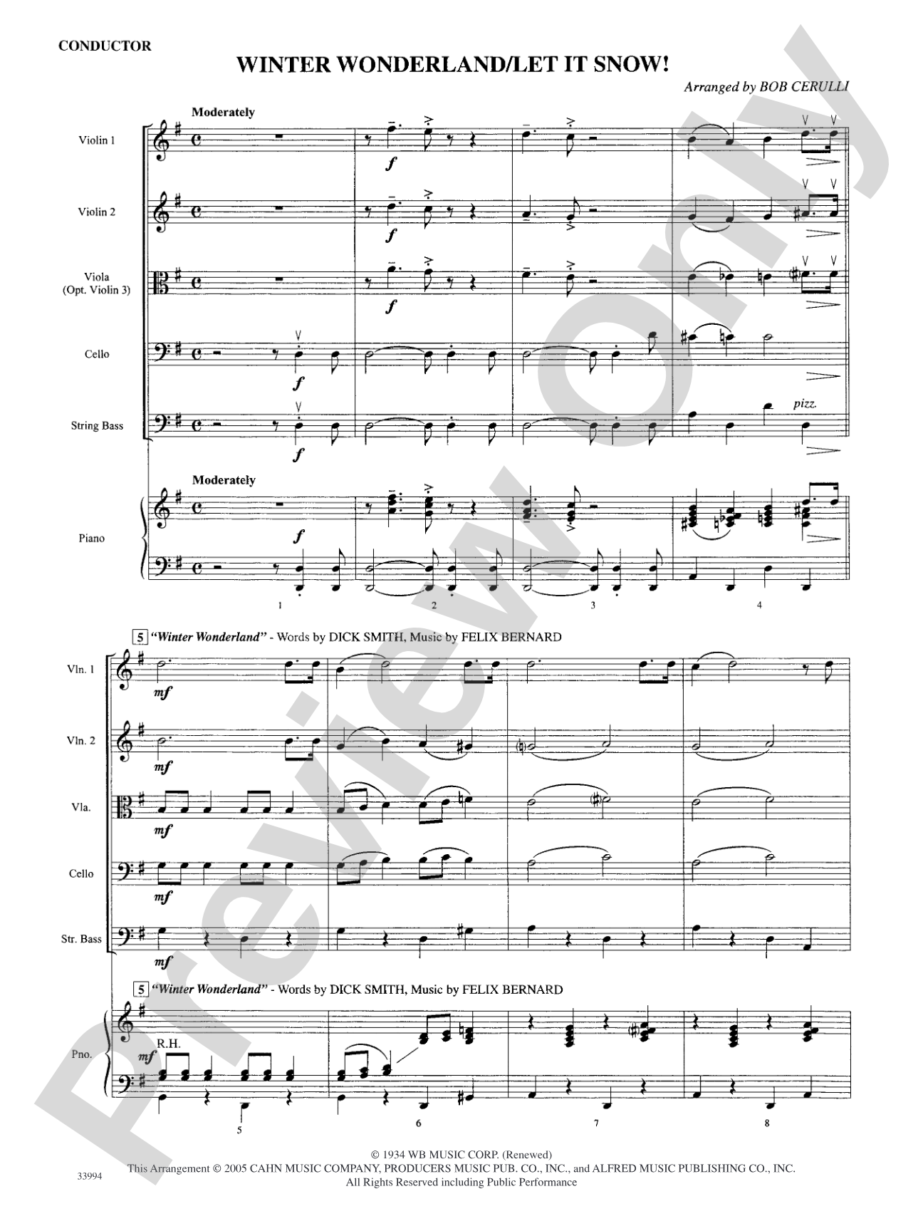 Classics for a Christmas Pops, Level 2: String Orchestra Conductor Score & Parts