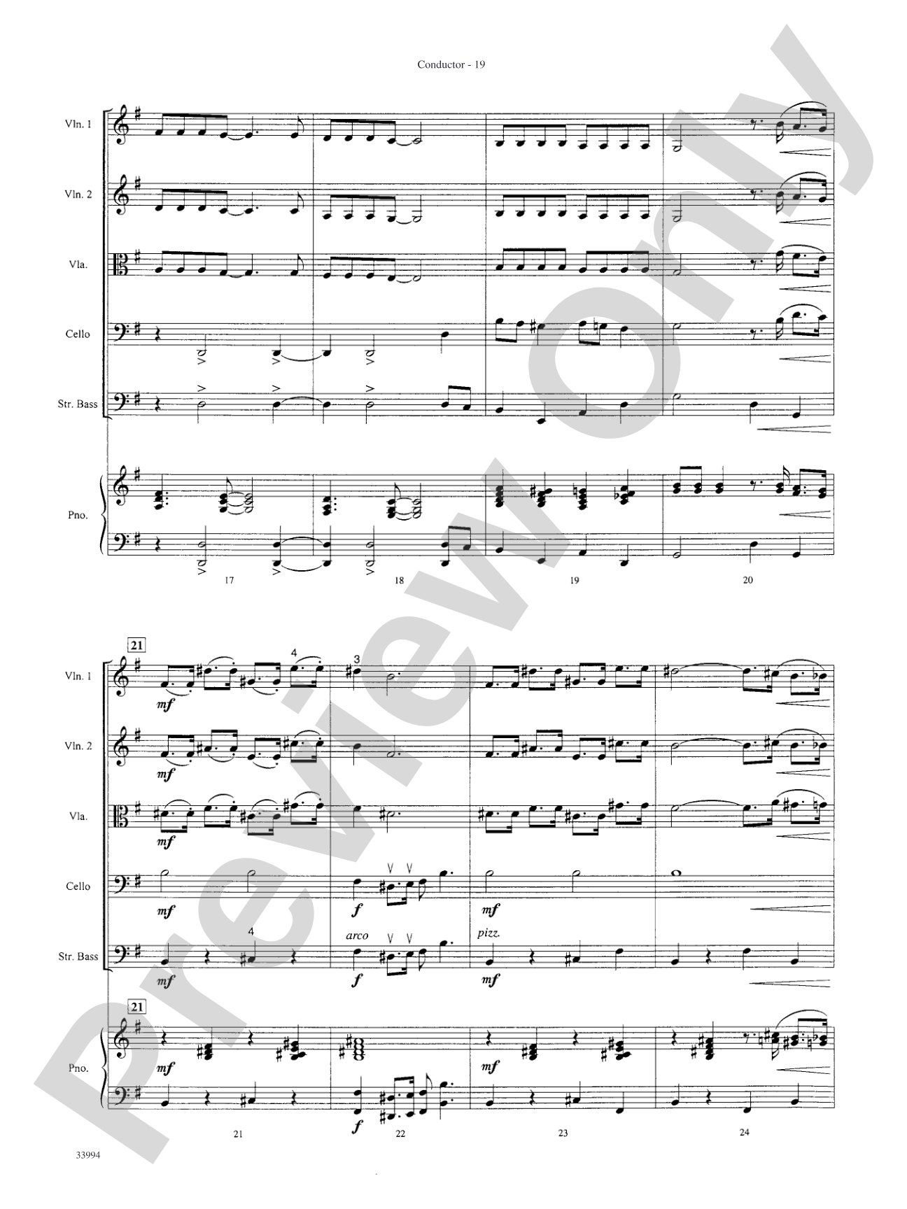 Classics for a Christmas Pops, Level 2: String Orchestra Conductor Score & Parts