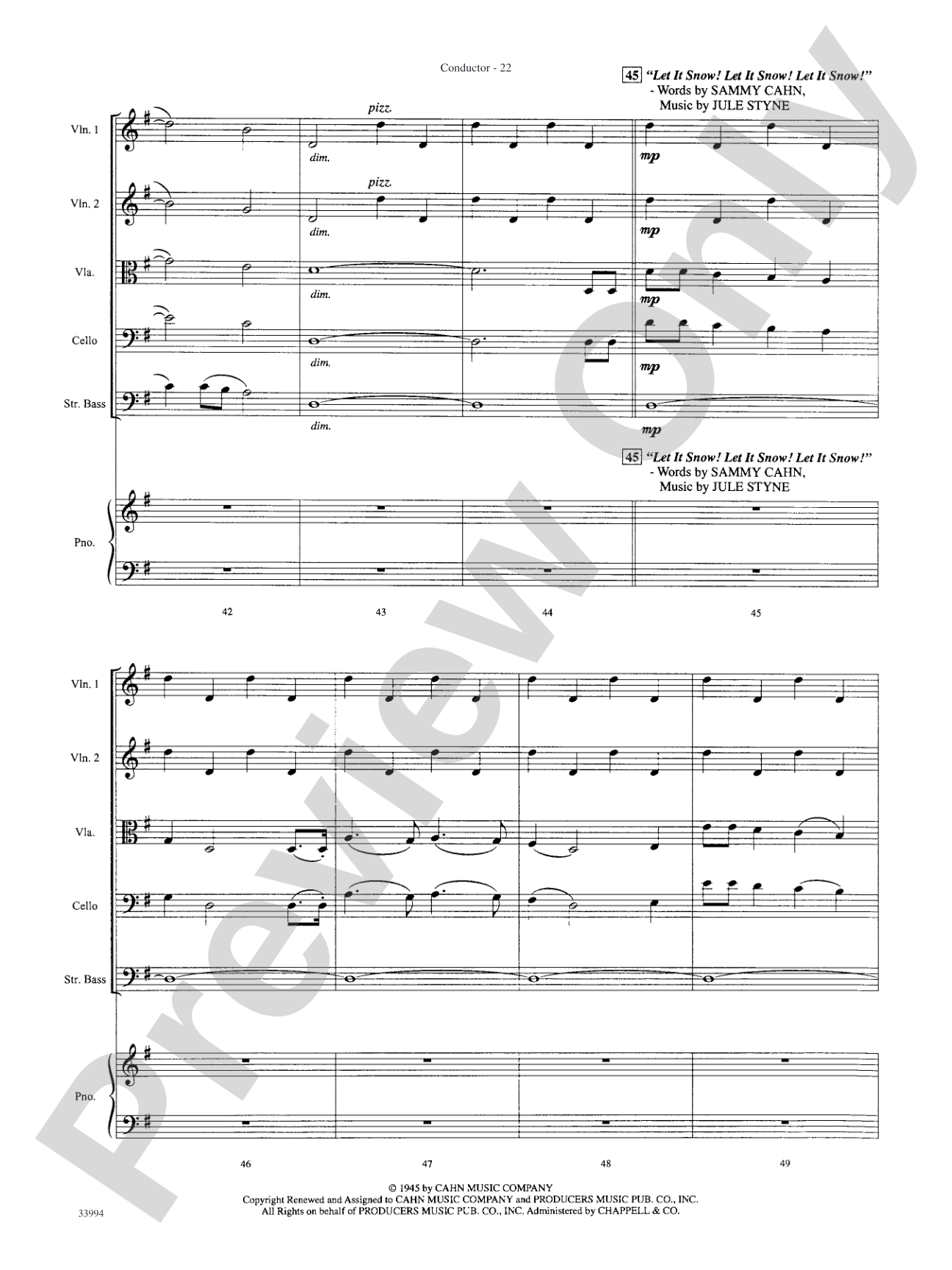 Classics for a Christmas Pops, Level 2: String Orchestra Conductor Score & Parts