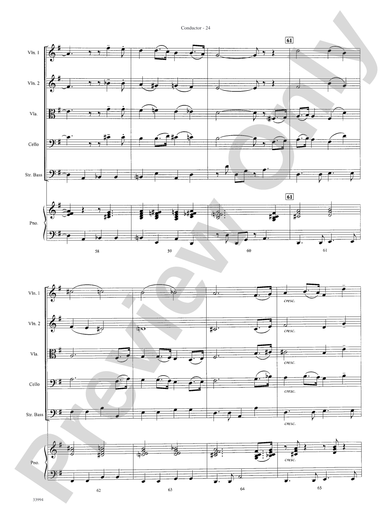 Classics for a Christmas Pops, Level 2: String Orchestra Conductor Score & Parts