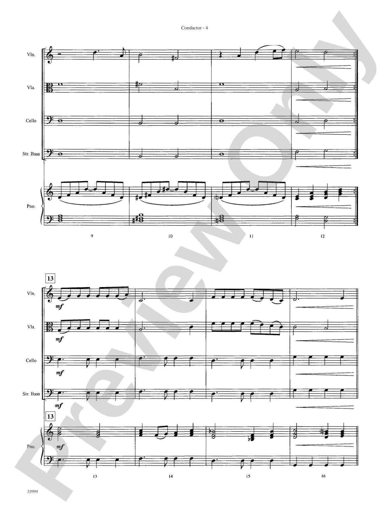 Classics for a Christmas Pops, Level 2: String Orchestra Conductor Score & Parts
