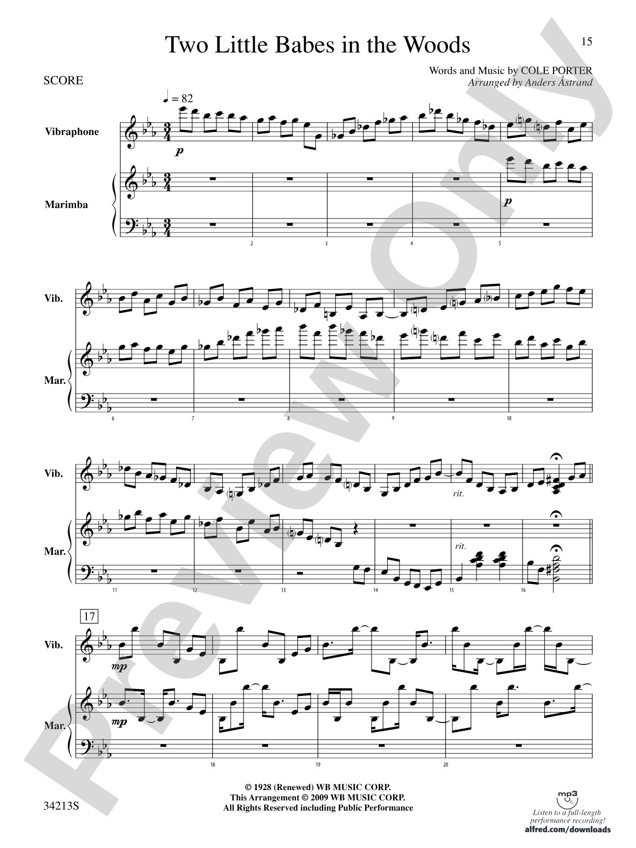 The Cole Porter Mallet Collection: Mallet Instrument Book