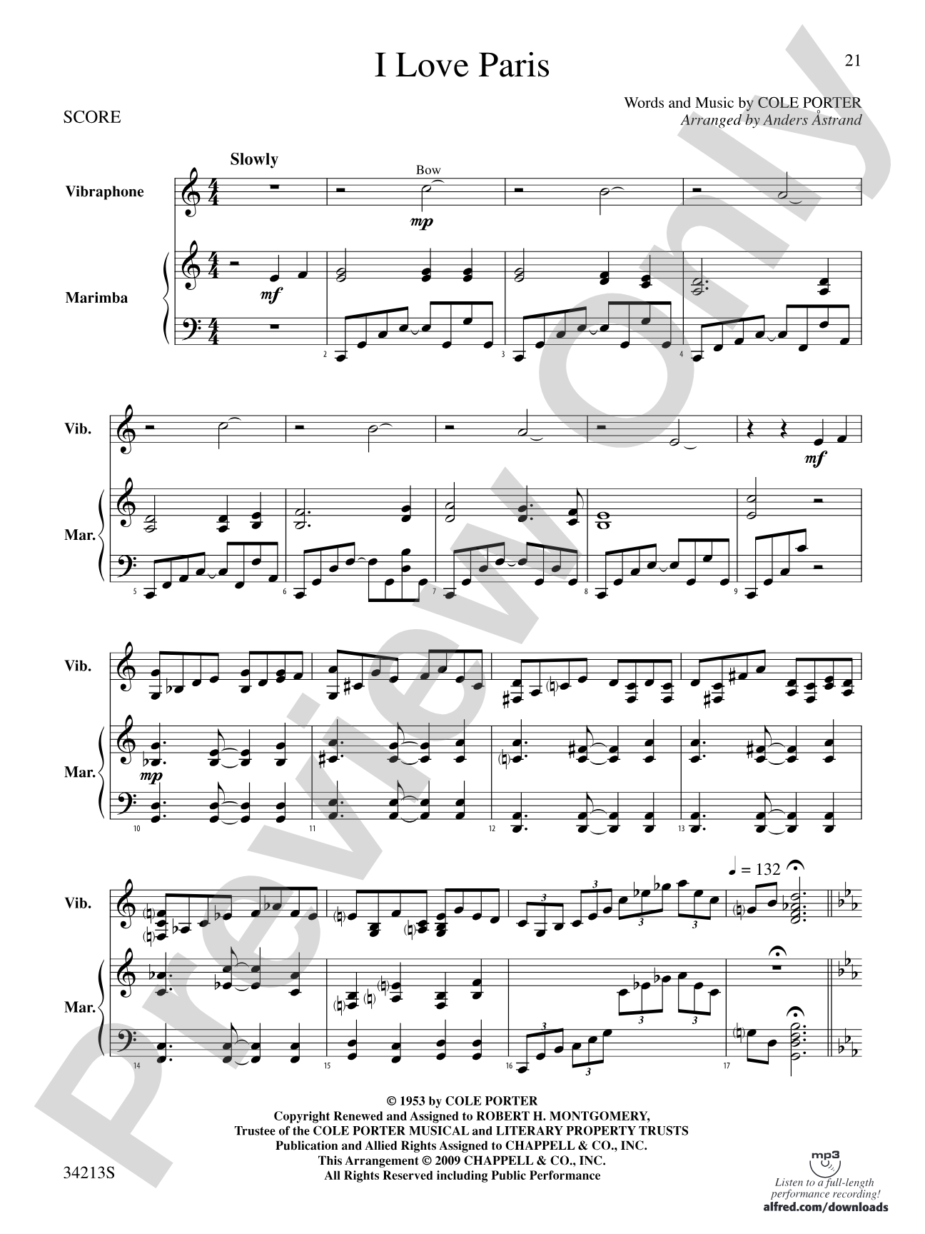 The Cole Porter Mallet Collection: Mallet Instrument Book