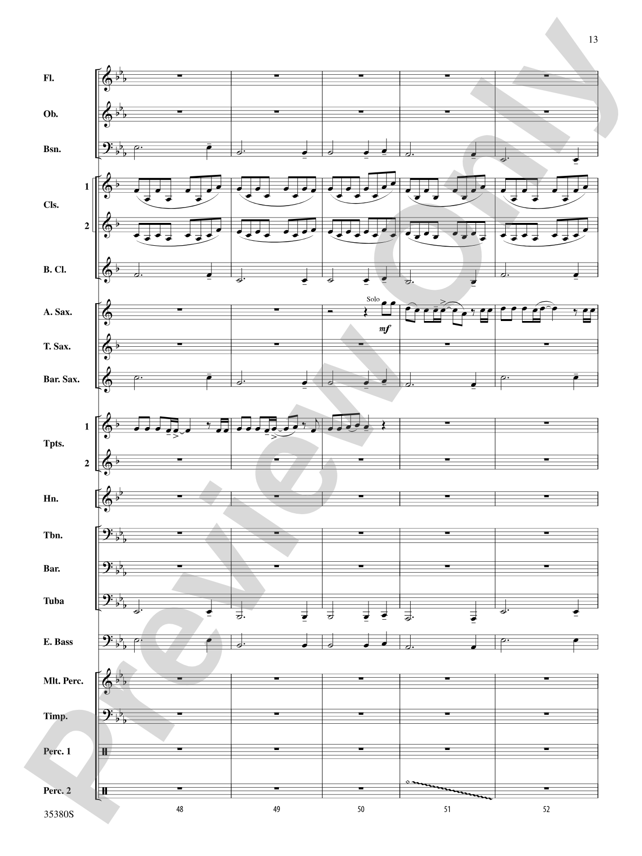 Baby!: Concert Band Conductor Score & Parts