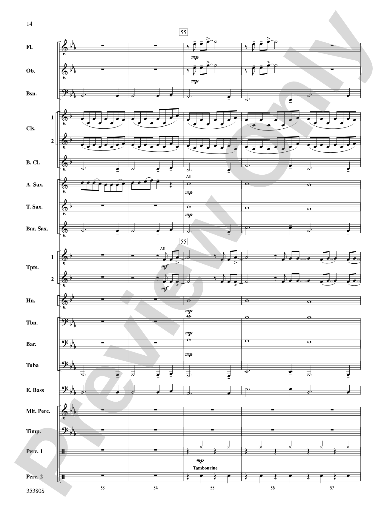 Baby!: Concert Band Conductor Score & Parts